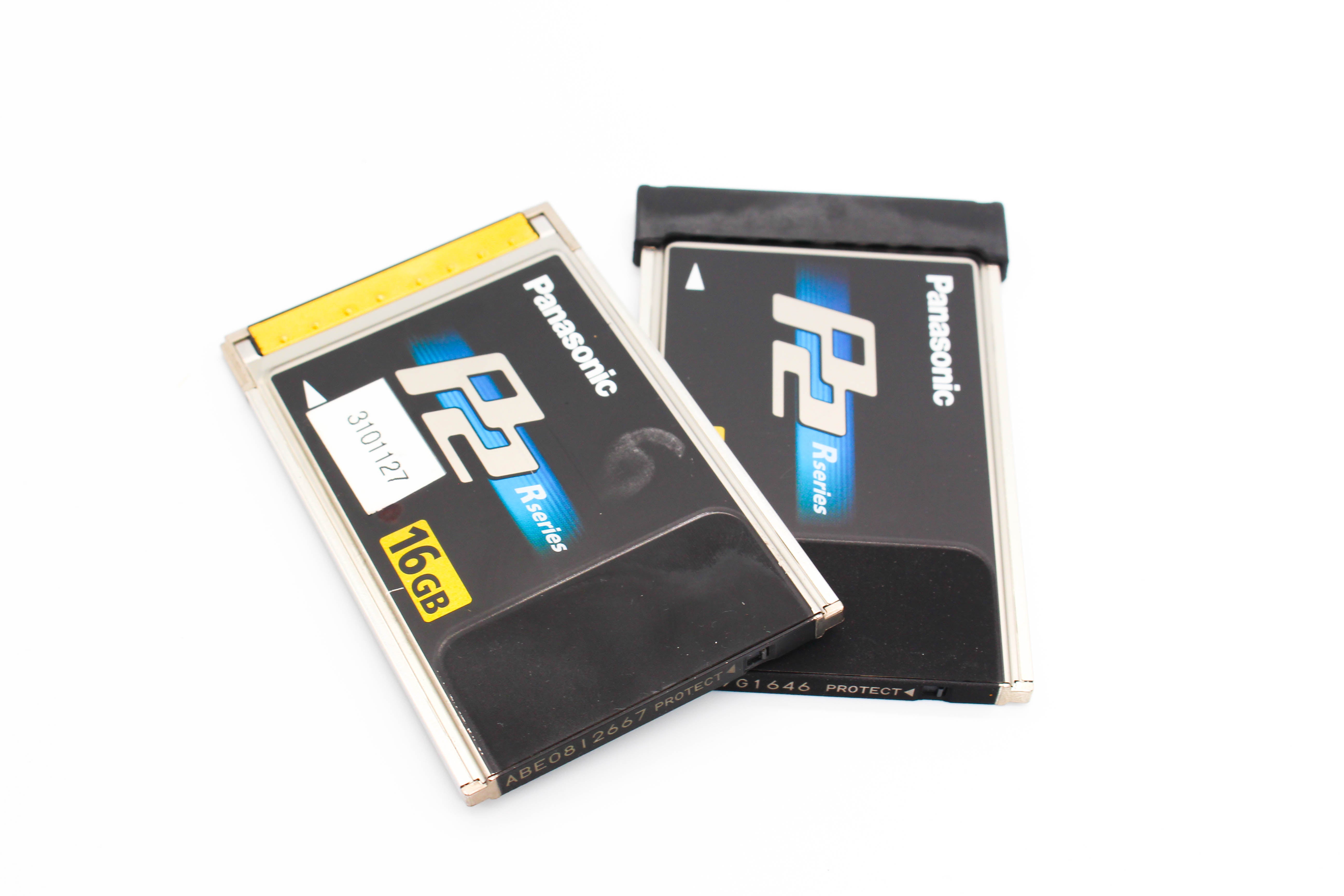 Panasonic 16GB R-Series P2 Memory Card For Video Camera Camcorder - Tested Excellent