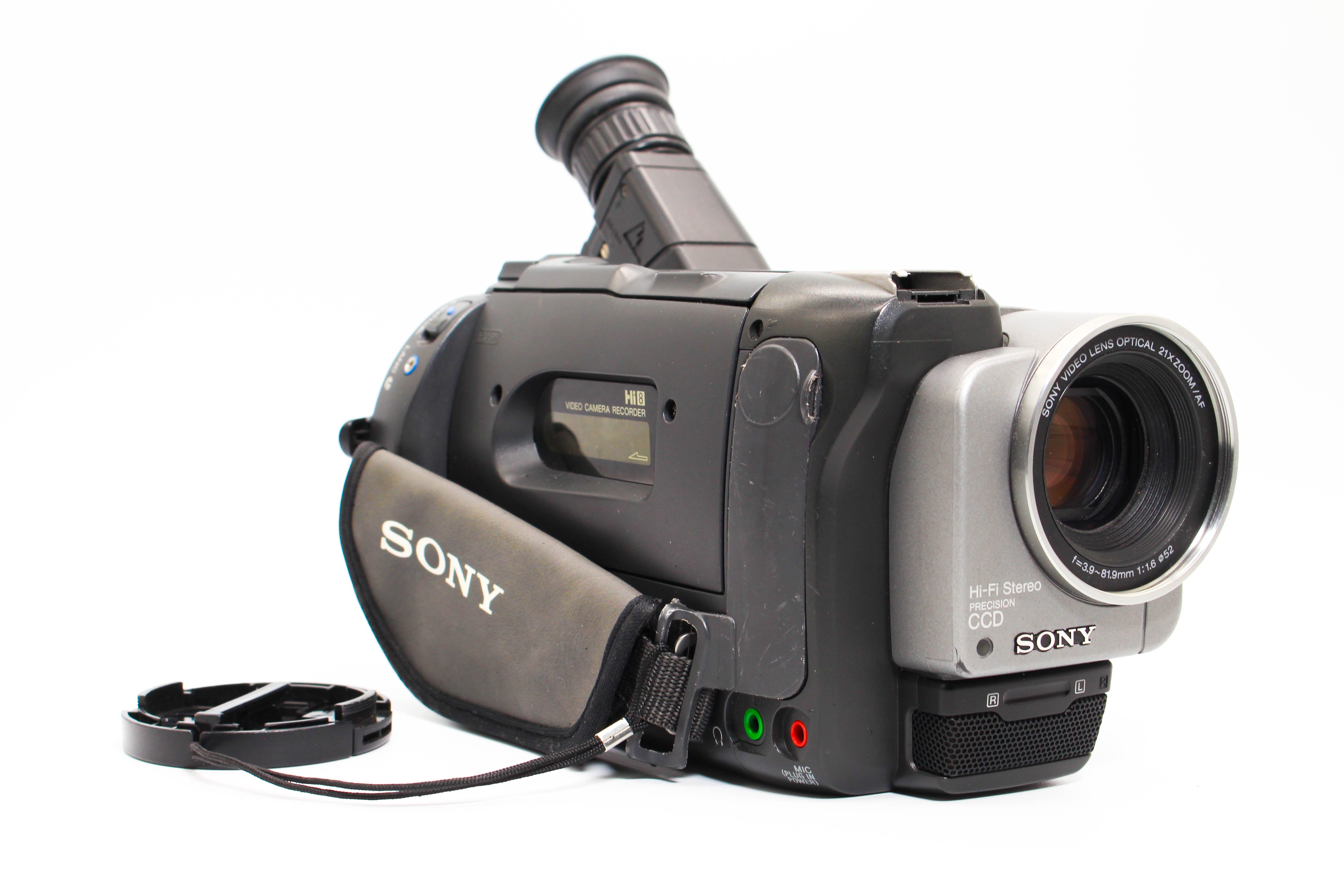 Sony CCD-TR1100E Hi8 Video8 8mm Handycam Camcorder Camera - Tested Bundle Excellent