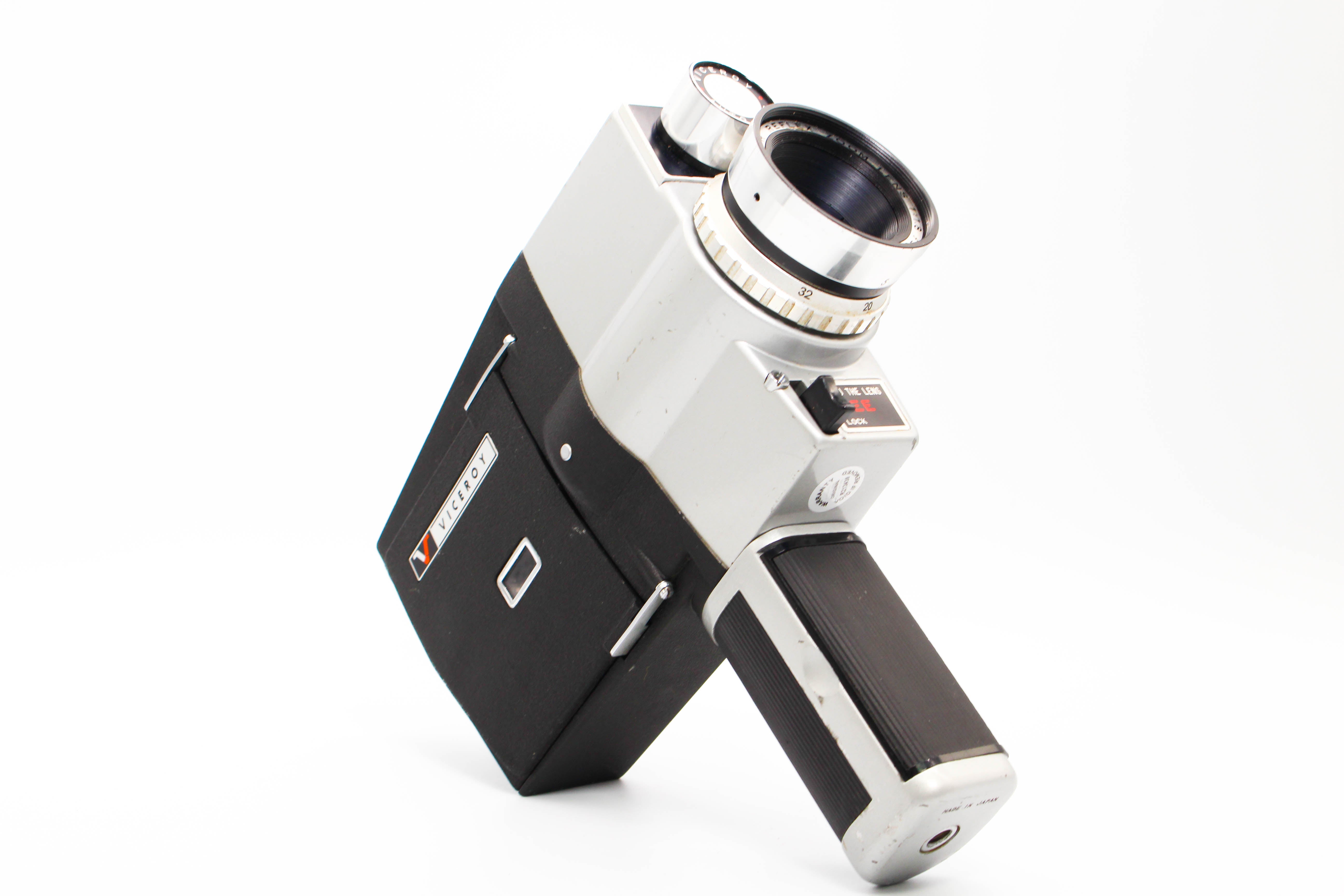 Vintage Viceroy Auto Zoom 8mm Cine Movie Camera - Untested