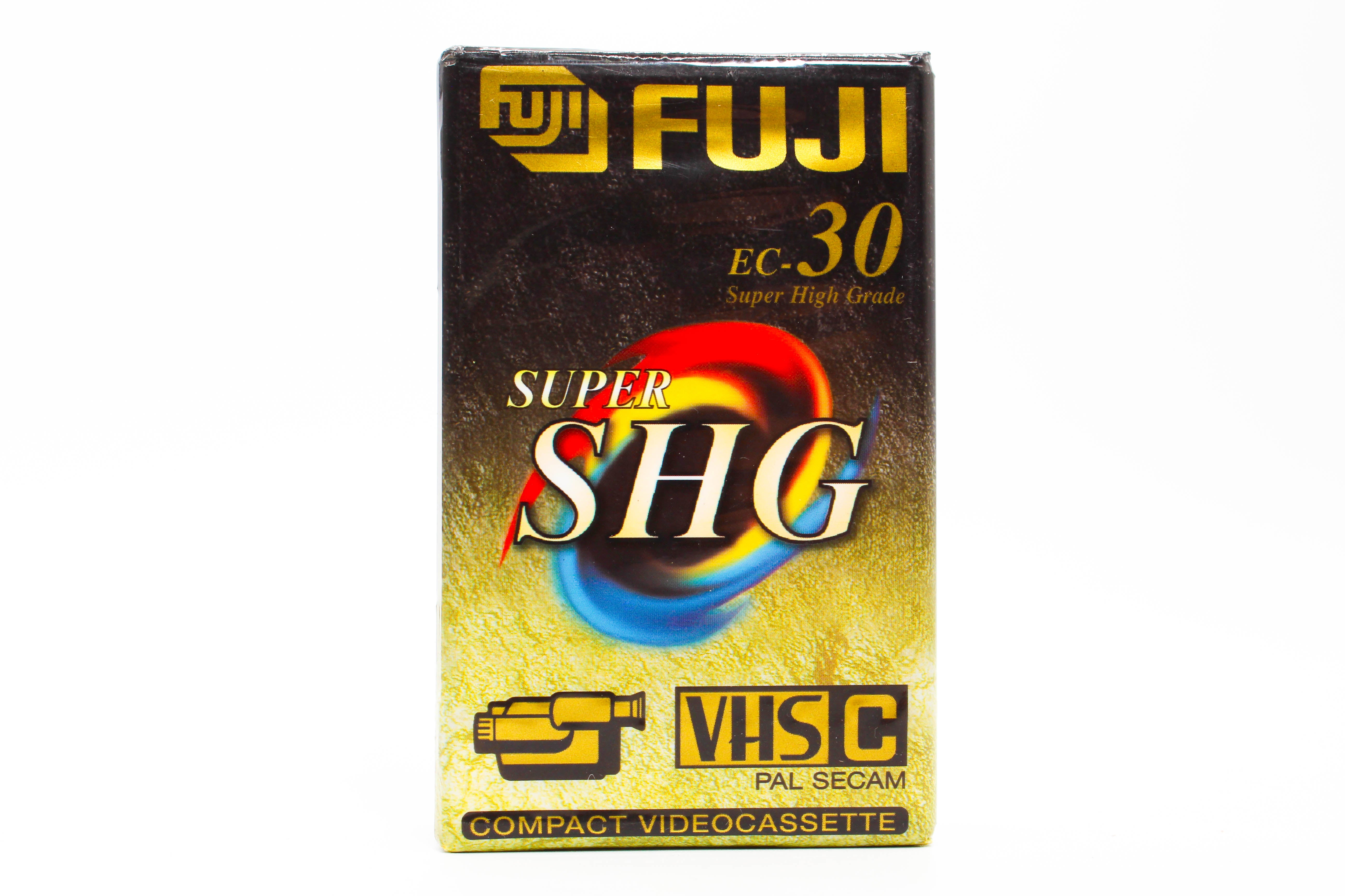 Fuji EC-30 VHS-C VHS Super High Grade Tape Video Cassette - Brand New