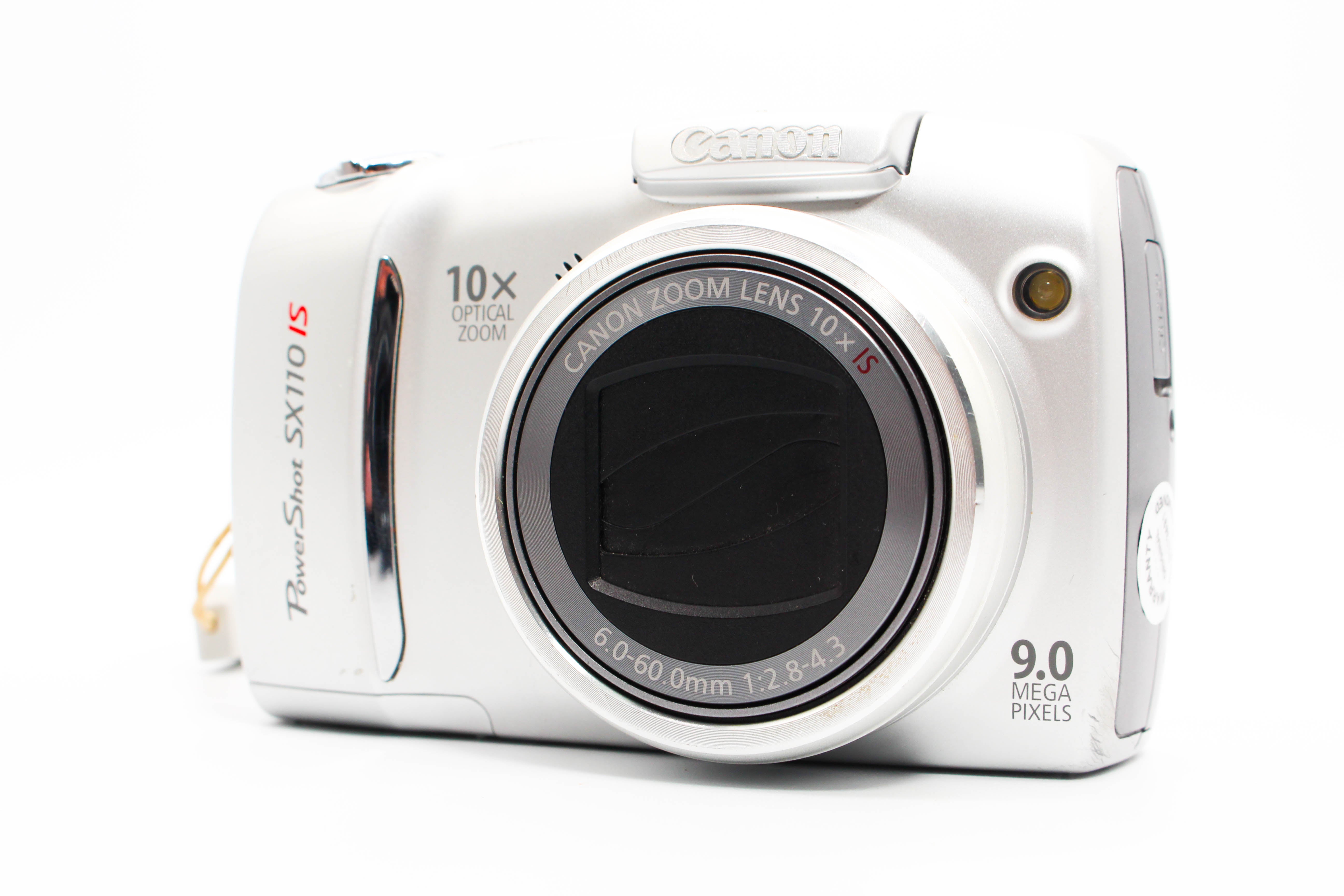 Canon Powershot SX110 IS Retro Digital Camera Digicam - Tested Excellent