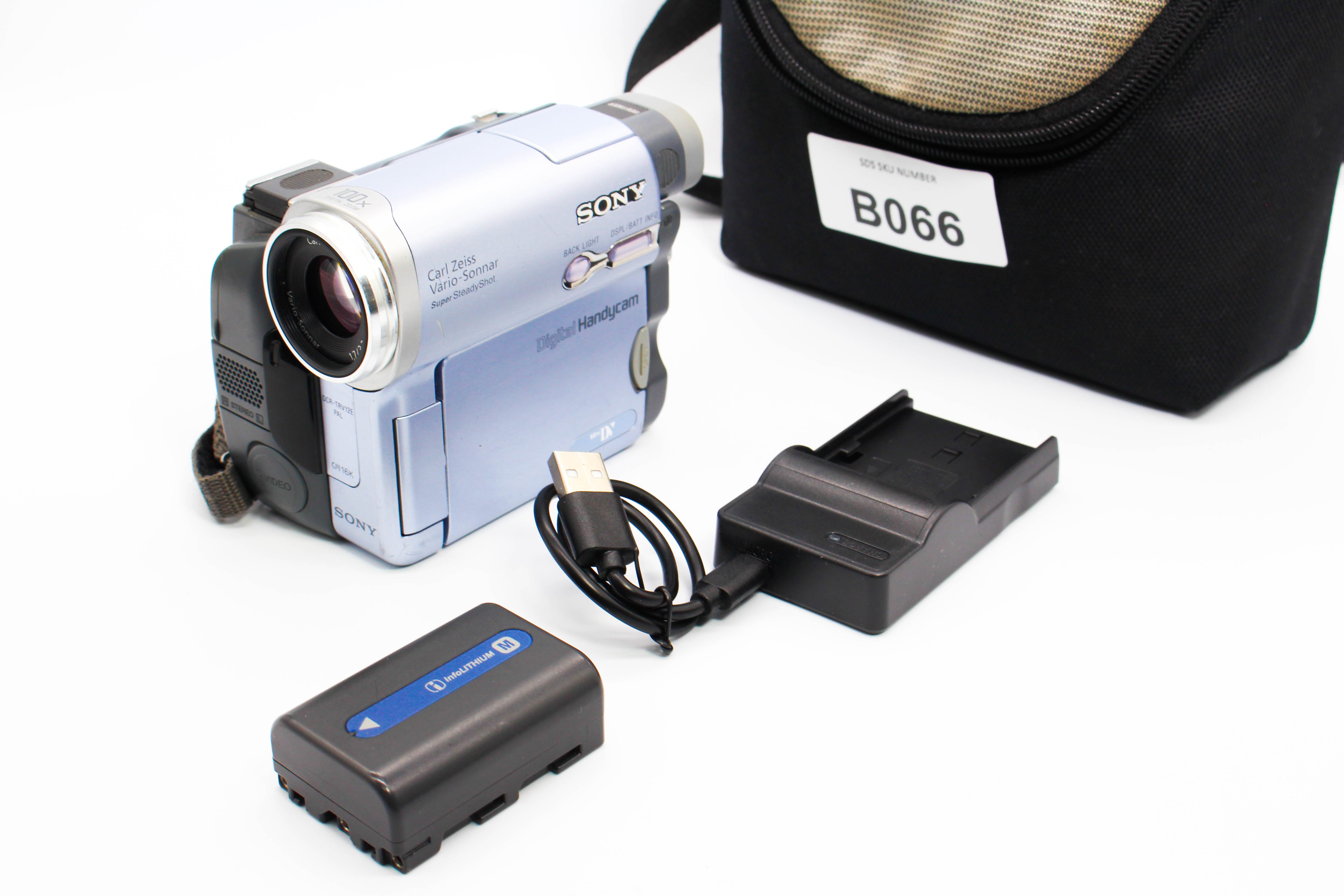 Sony DCR-TRV12E MiniDV Video Handycam Camcorder Camera - Tested Bundle Excellent