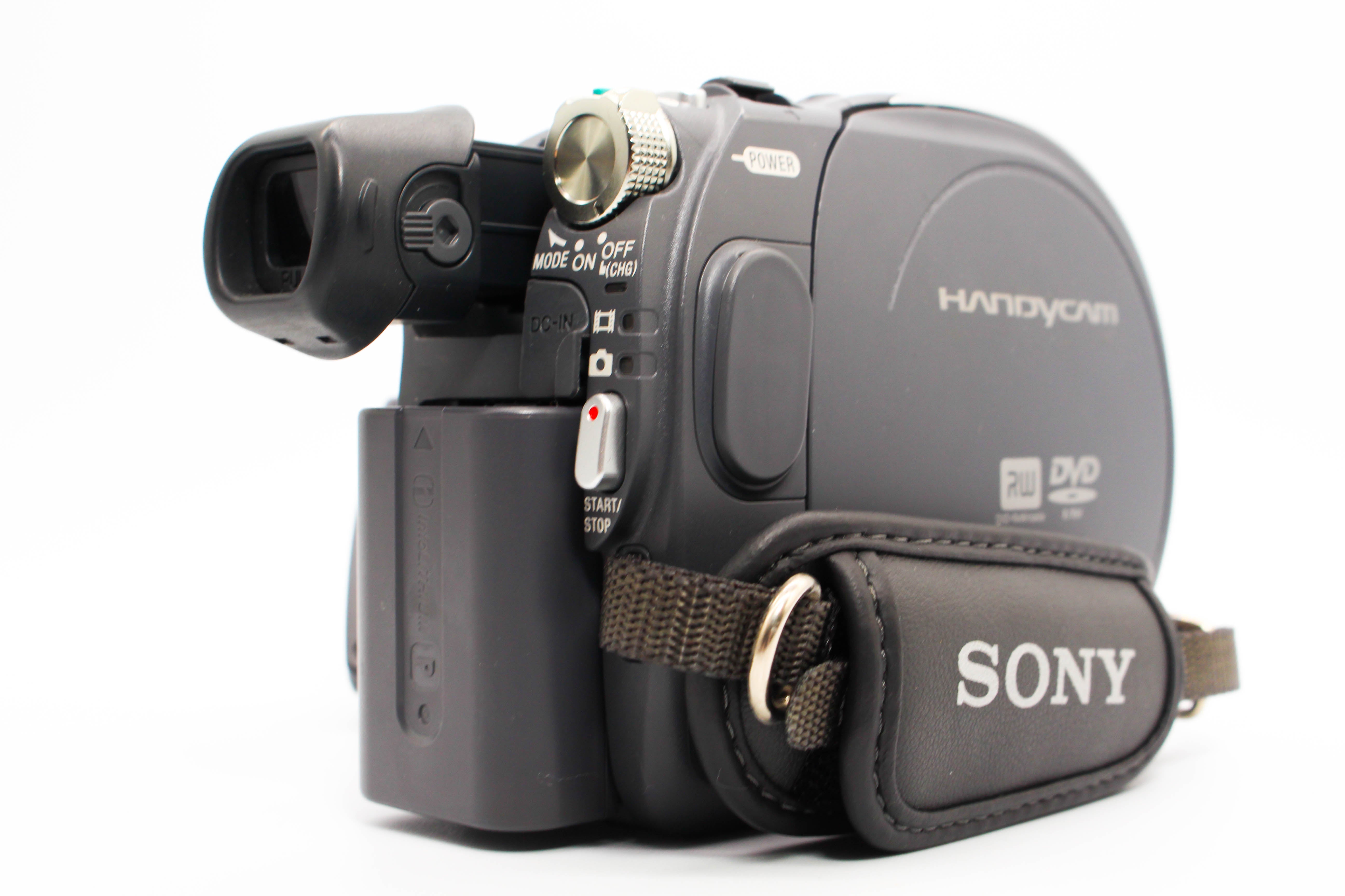 Sony DCR-DVD105E DVD Retro Video Handycam Camcorder Camera - Tested Bundle Excellent