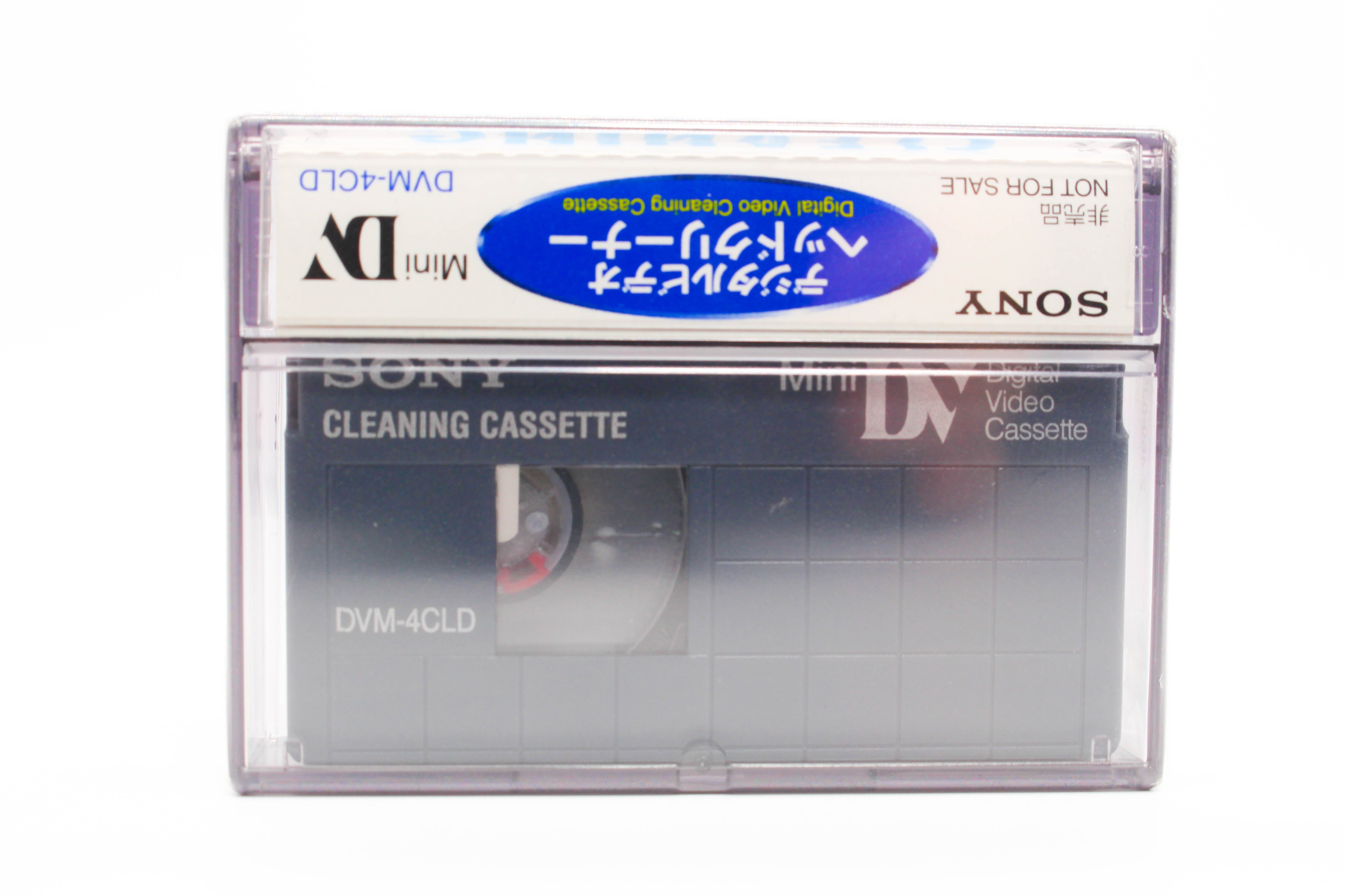 Sony MiniDV Cleaning Tape DVM-4CLD For Handycam Camcorders - Brand New Rare