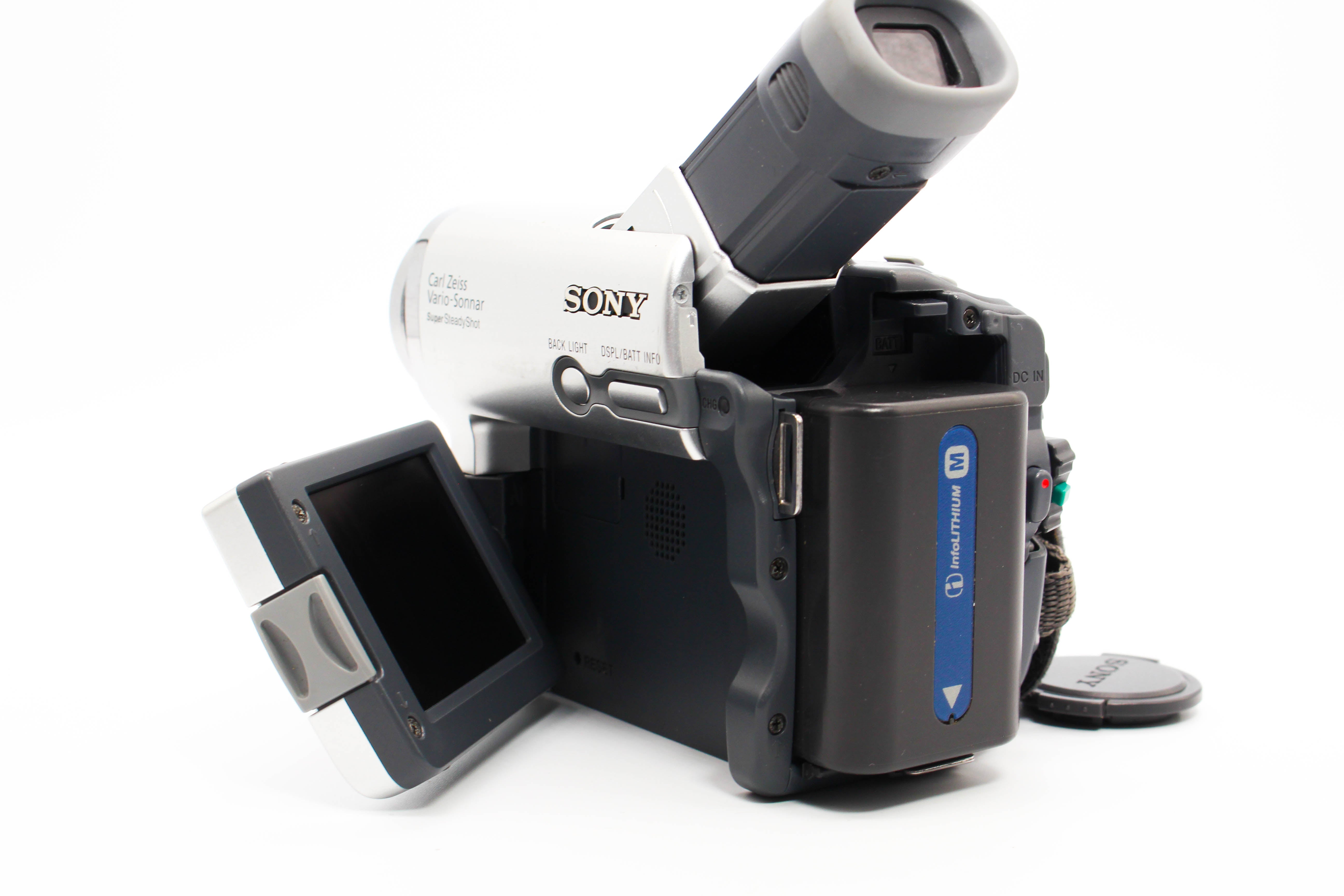 Sony DCR-HC14E MiniDV Video Handycam Camcorder Camera - Tested Bundle Excellent