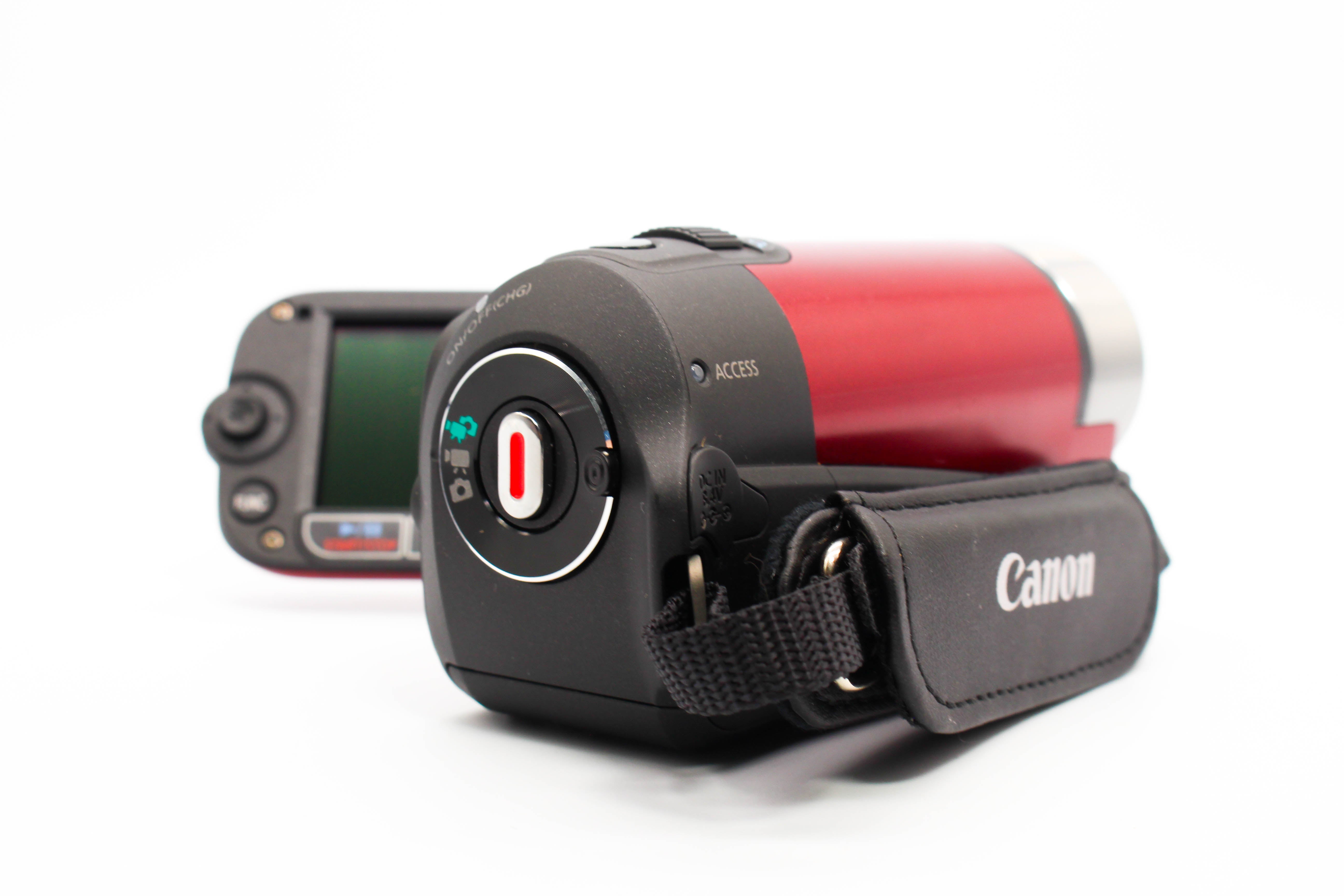 Canon Legria FS306 E HD SD Card Video Handycam Camcorder Camera - Tested Bundle Excellent