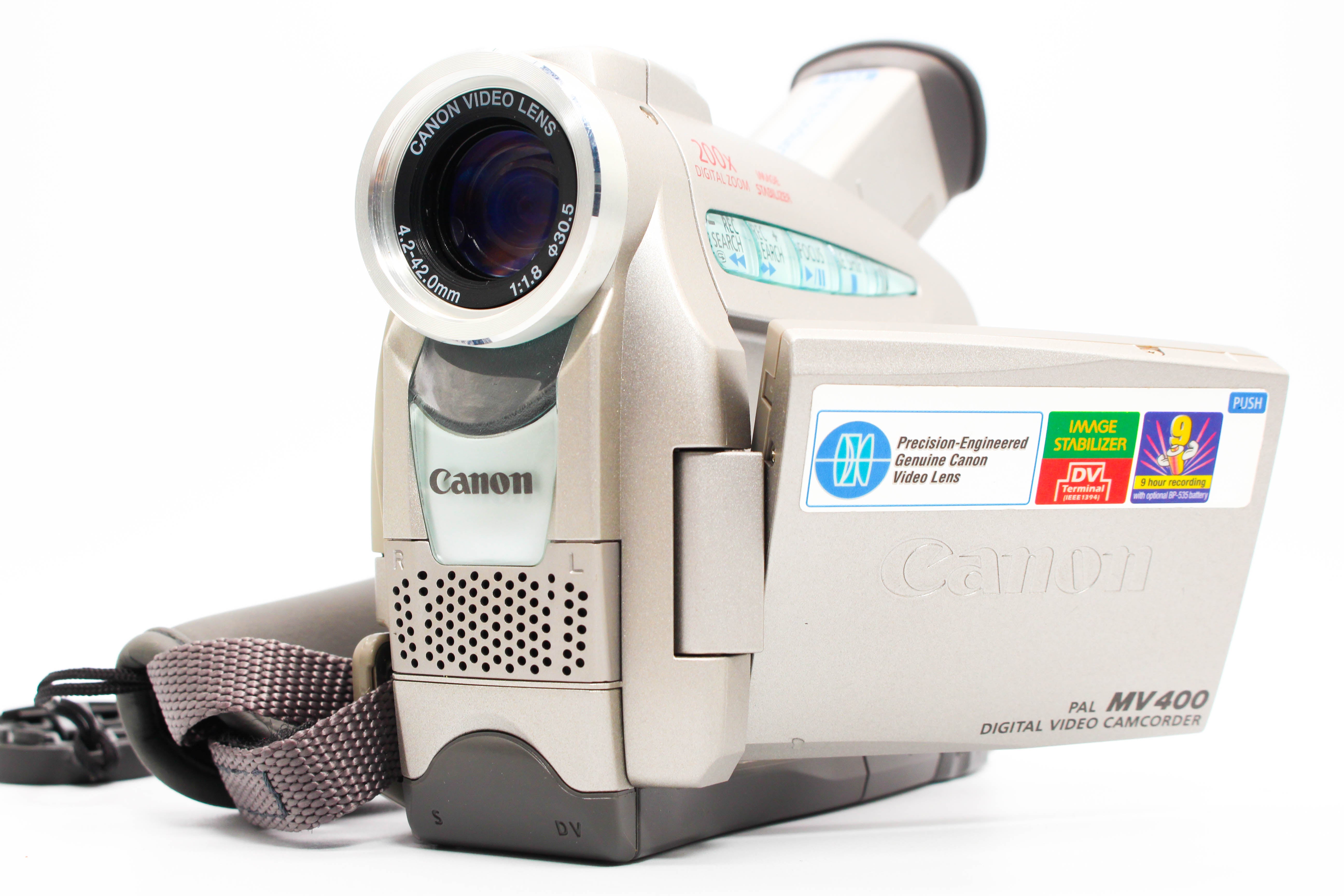 Canon DM-MV400E MiniDV Video Handycam Camcorder Camera - Tested Bundle Excellent