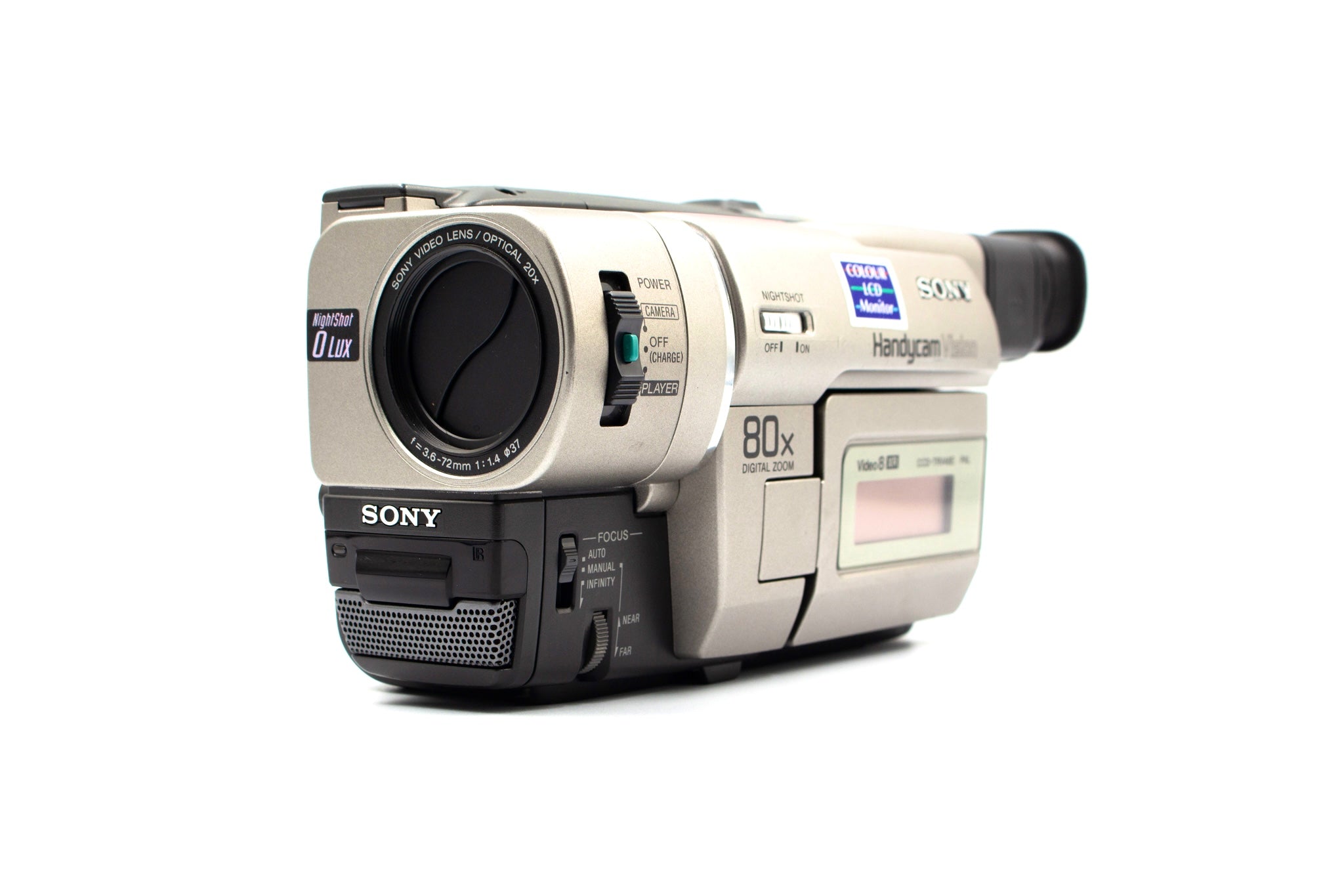 Sony CCD-TRV48E Hi8 Video8 Analog Handycam Video Camera Camcorder - Tested Bundle Excellent