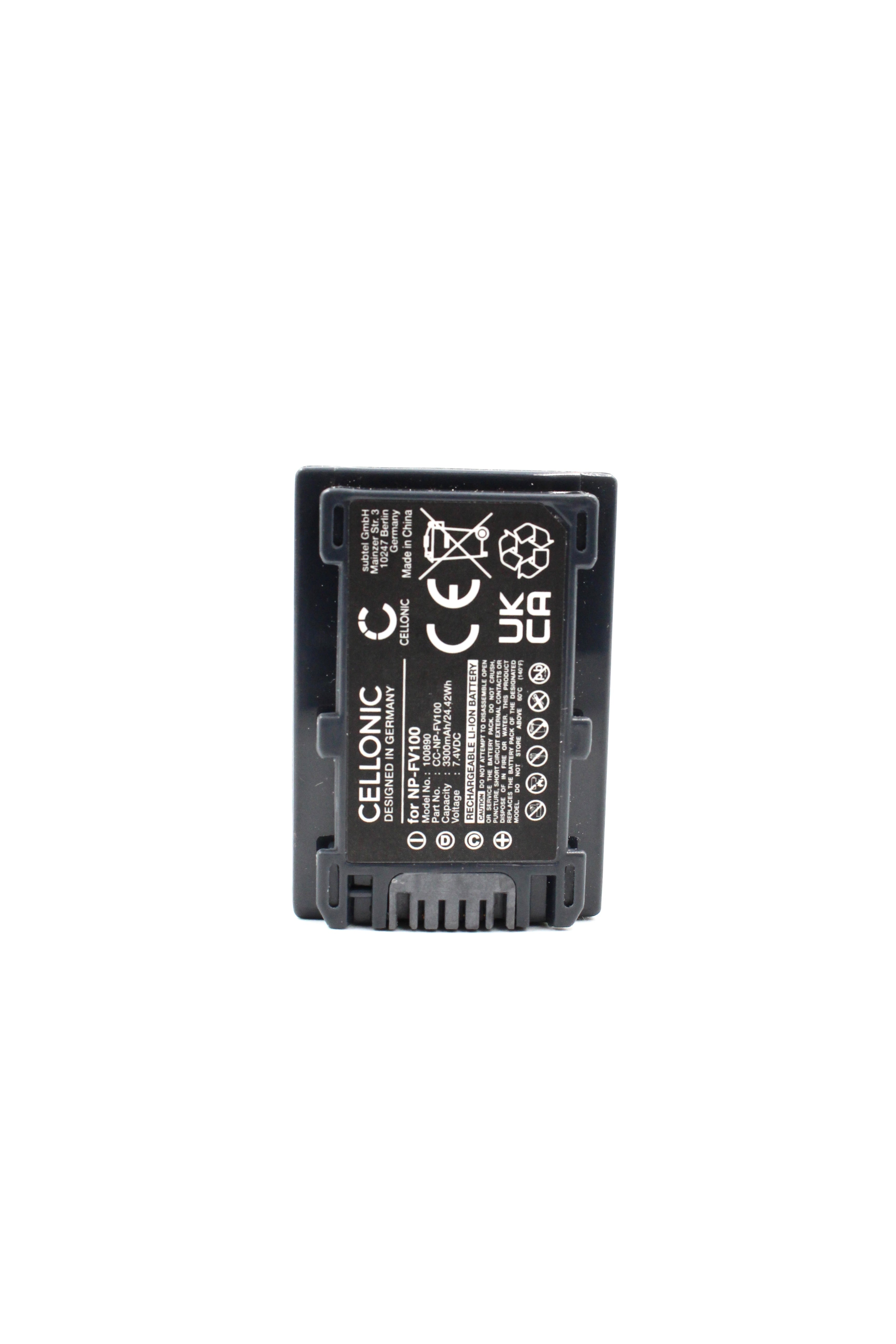 Sony Third Party NP-FV100 Battery Unit For AX Series