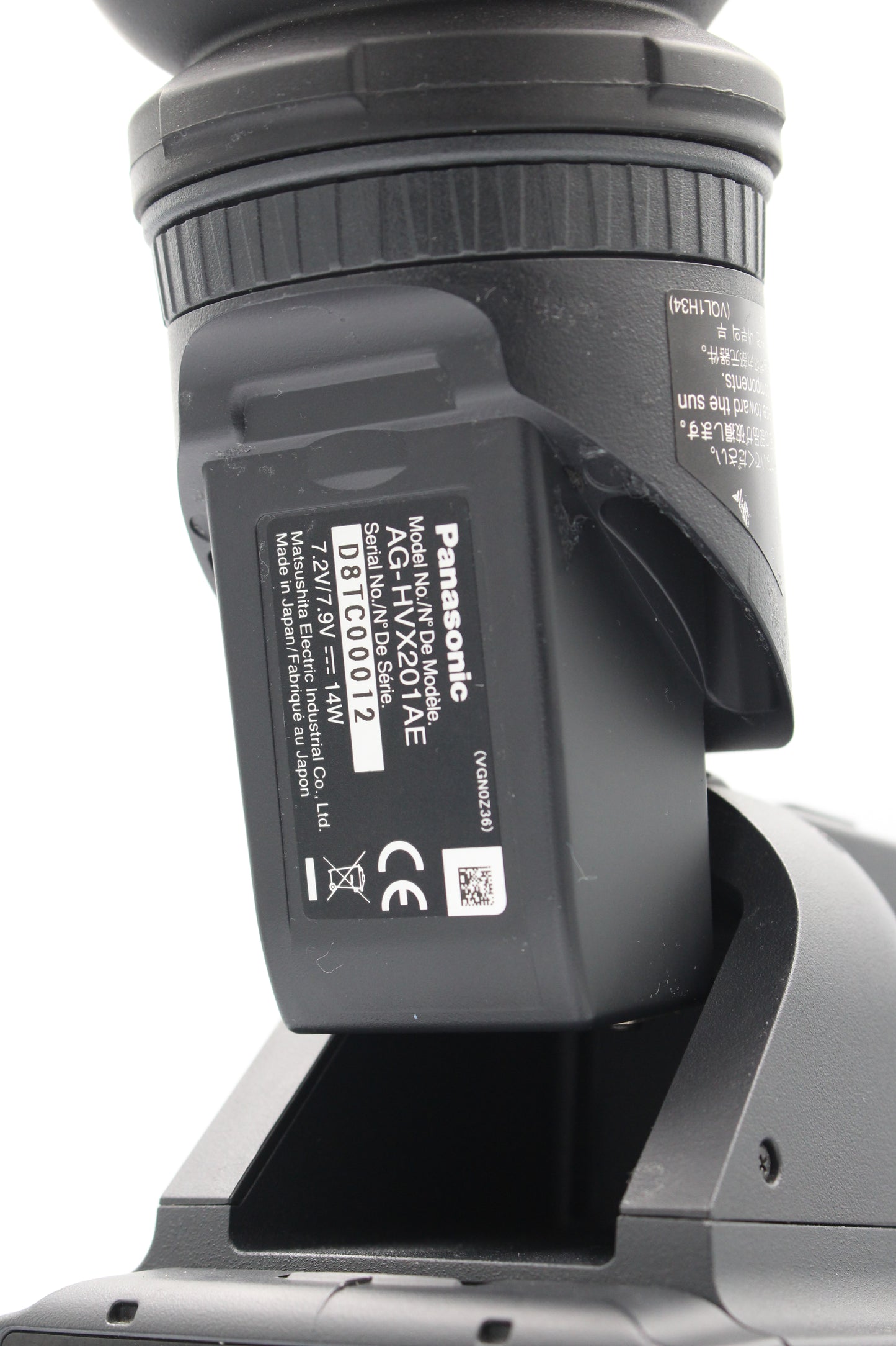 Panasonic AG-HVX201AE P2 MiniDV Digital Video Camera Camcorder