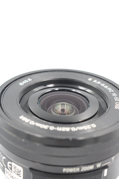 Sony E-Mount PZ OSS SELP1650 AF Lens 16-50mm F3.5-5.6