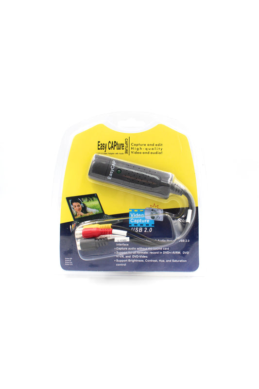 Easy CAPture USB 2.0 Video Adapter with Audio Capture Card