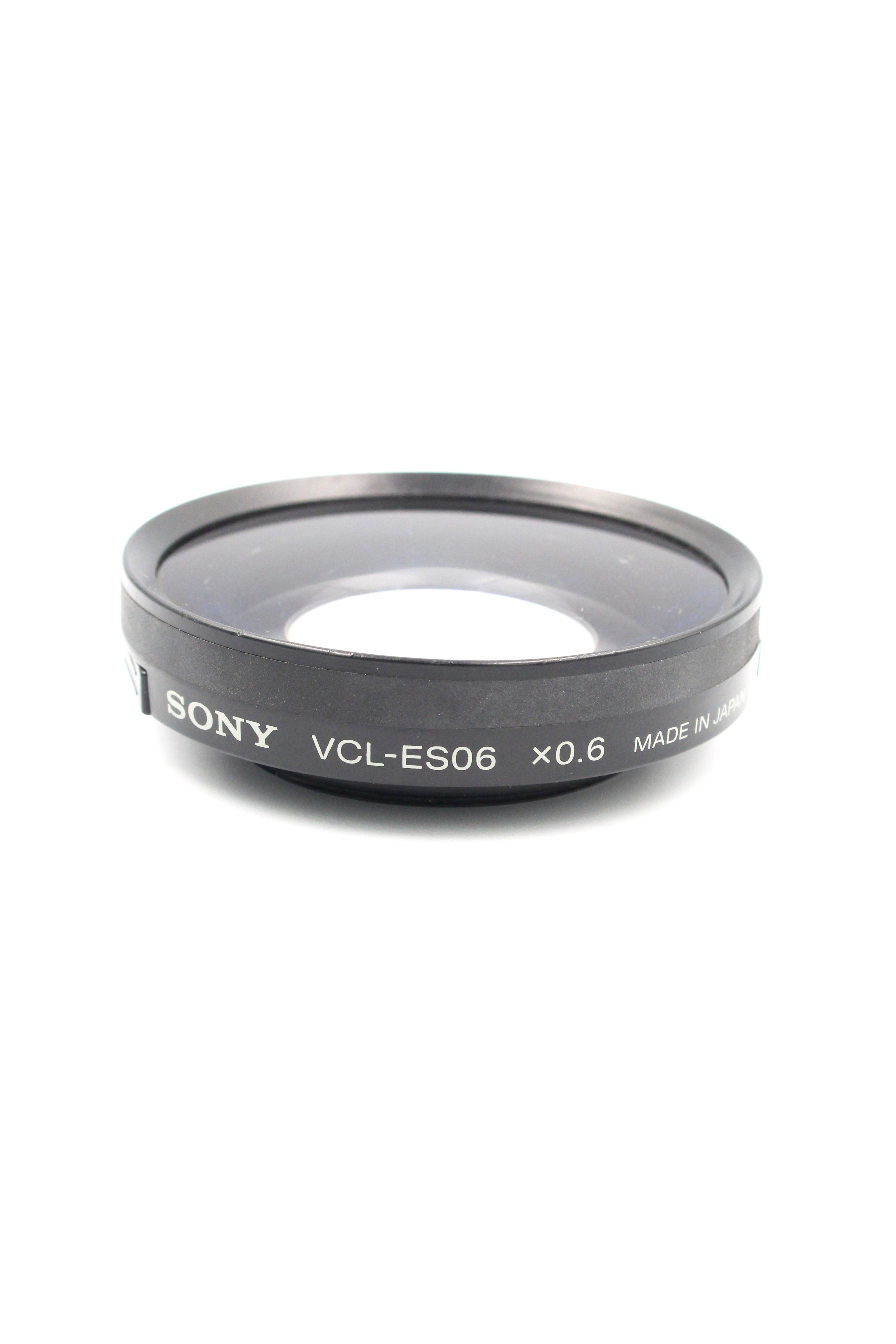 Sony VCL-ES06 x0.6 One-Touch Wide Conversion Lens For Camcorder Camera