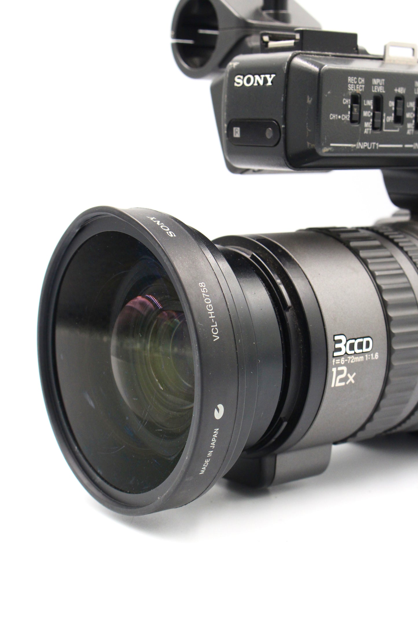 Sony VCL-HG0758 52mm Wide Conversion Lens X0.7 For Camcorders