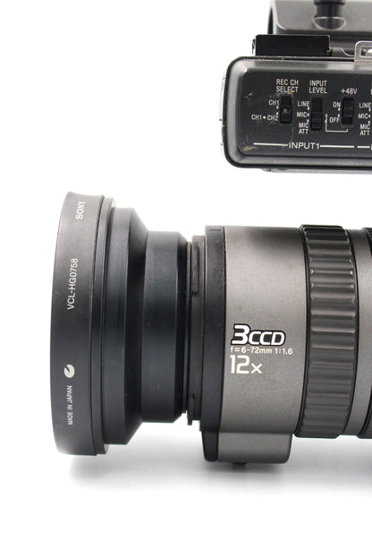 Sony VCL-HG0758 52mm Wide Conversion Lens X0.7 For Camcorders