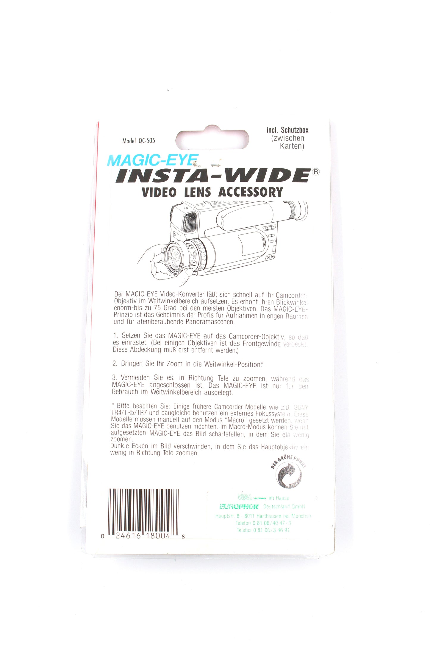 Raynox Insta-Wide QC-505 Clip-on Wide Angle Lens (34mm - 46mm)