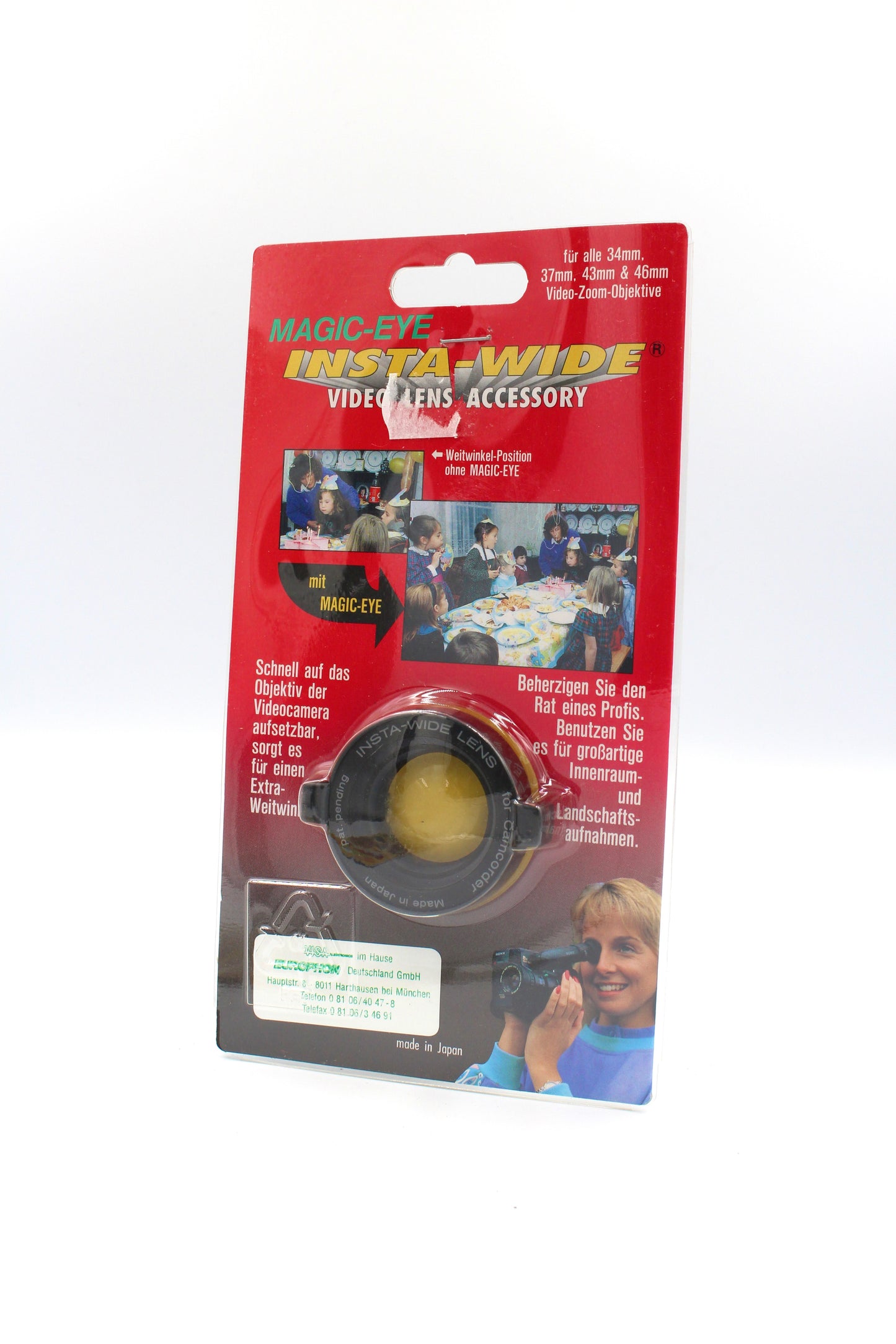 Raynox Insta-Wide QC-505 Clip-on Wide Angle Lens (34mm - 46mm)