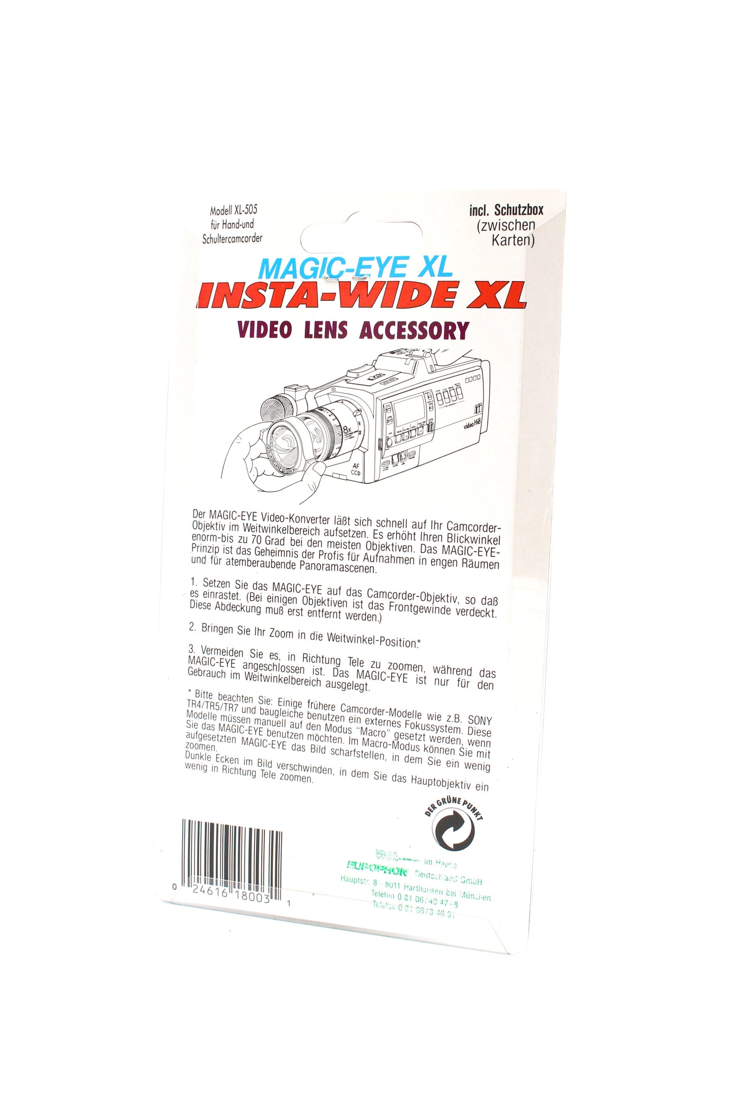 Raynox Insta-Wide XL-505 Clip-on Wide Angle Lens (43mm to 52mm)