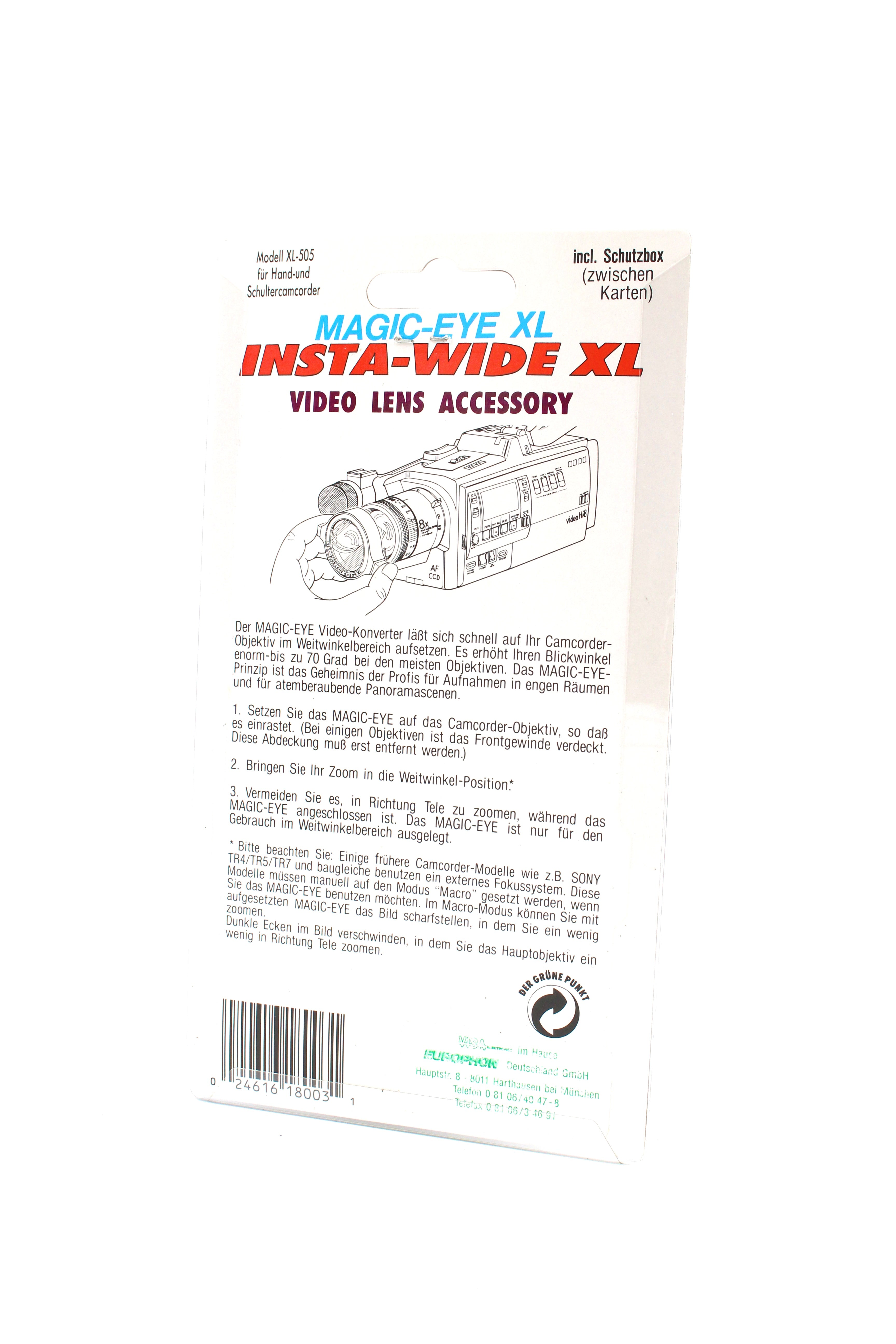 Raynox Insta-Wide XL-505 Clip-on Wide Angle Lens (43mm to 52mm)