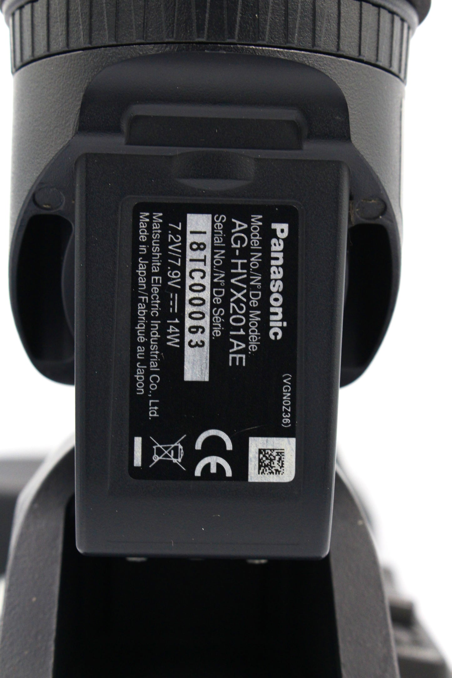 Panasonic AG-HVX201AE HVX200 P2 Camcorder