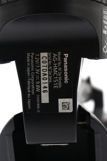 Panasonic AG HMC151E Digital Video Camcorder