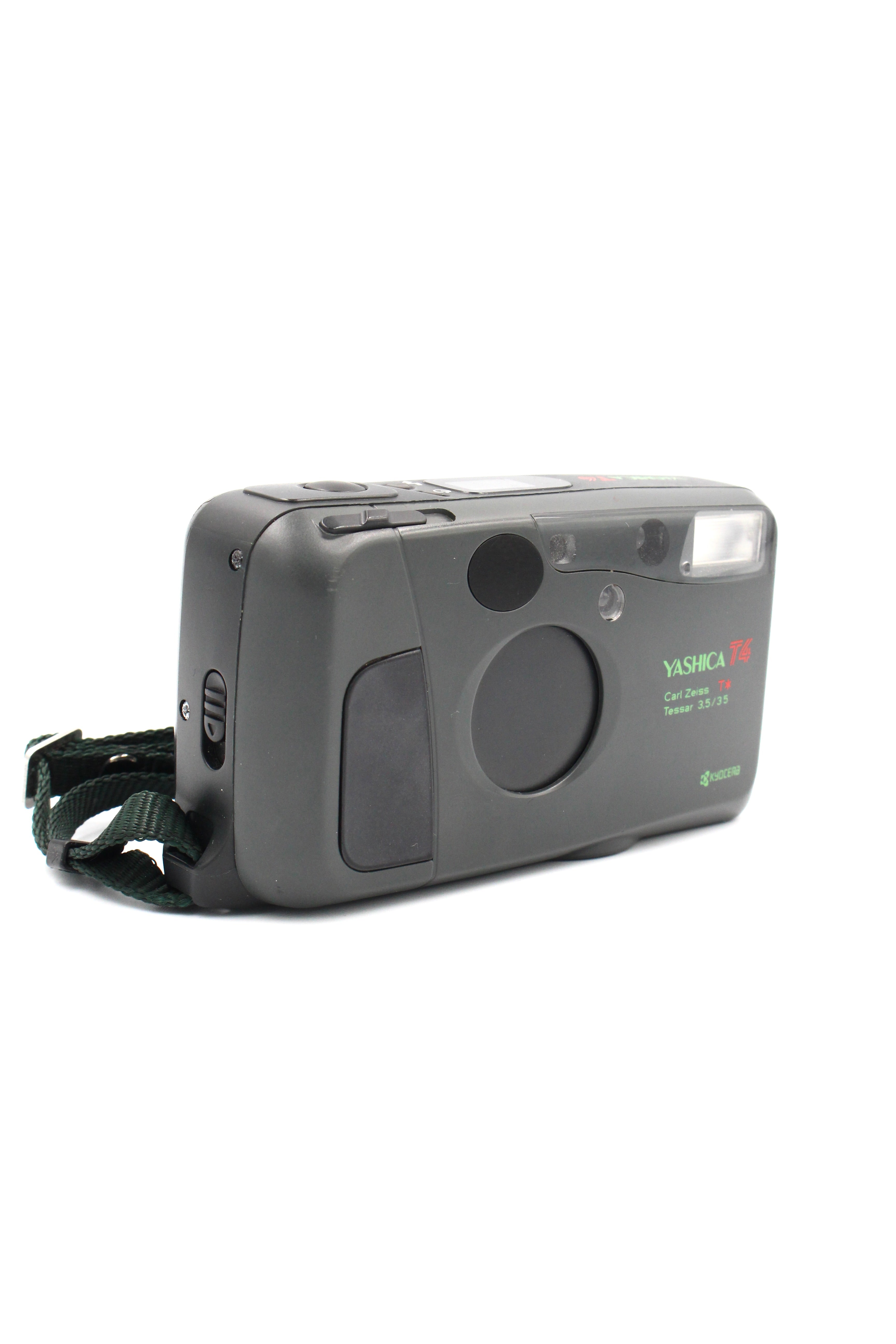 Yashica T4 35mm Compact Film Camera Rare Safari Edition (For Parts)