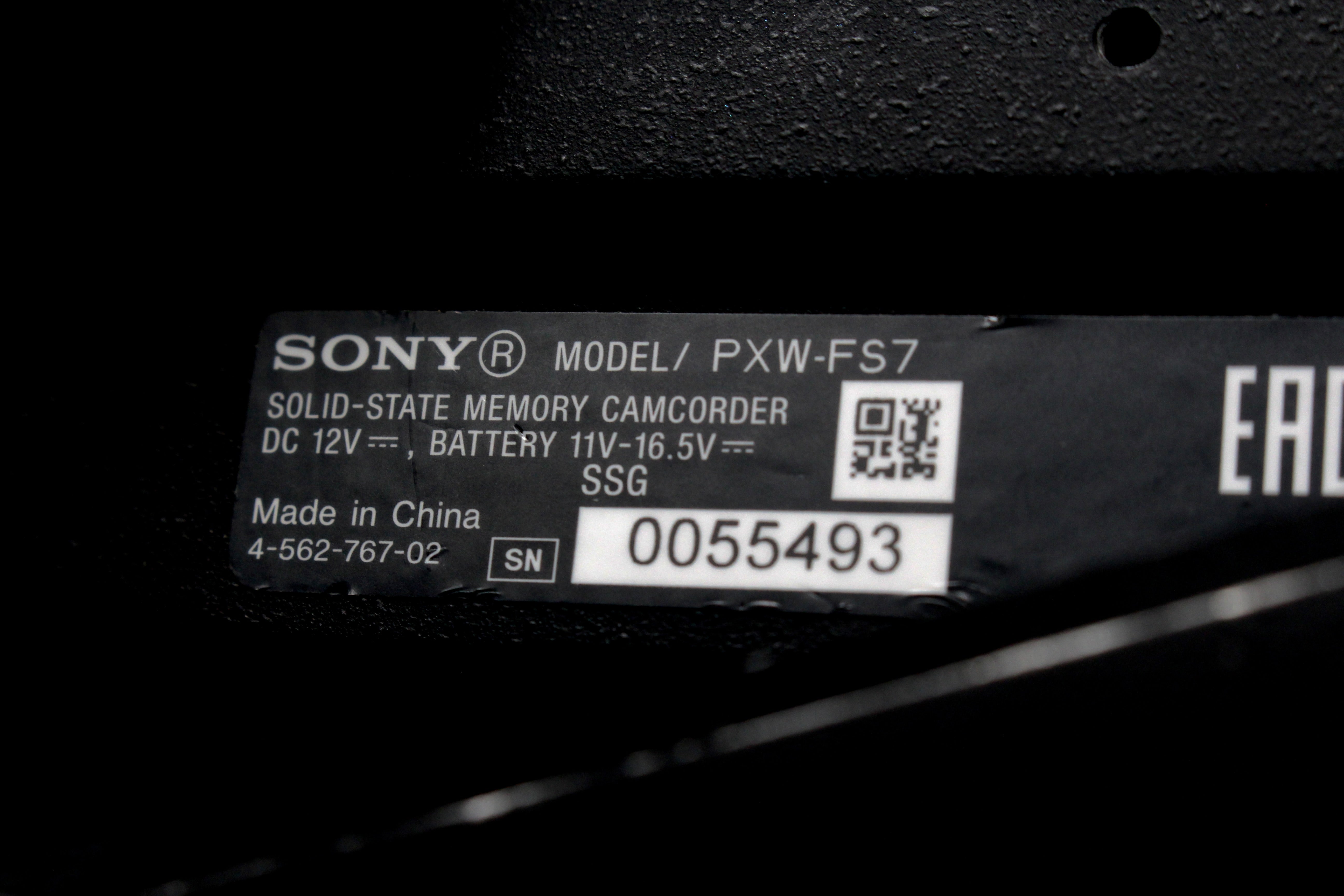Sony PXW-FS7 FS7 Cinema Line 4K Digital Video Camera Body