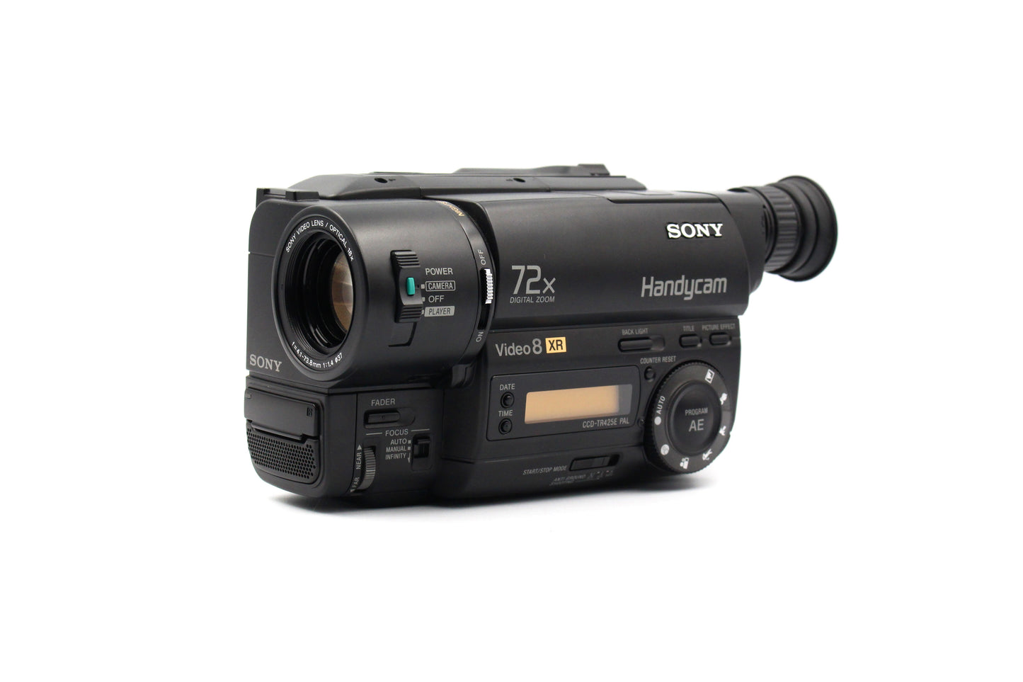 Sony CCD-TR425E Video8 XR Analog Video Camcorder Camera PAL
