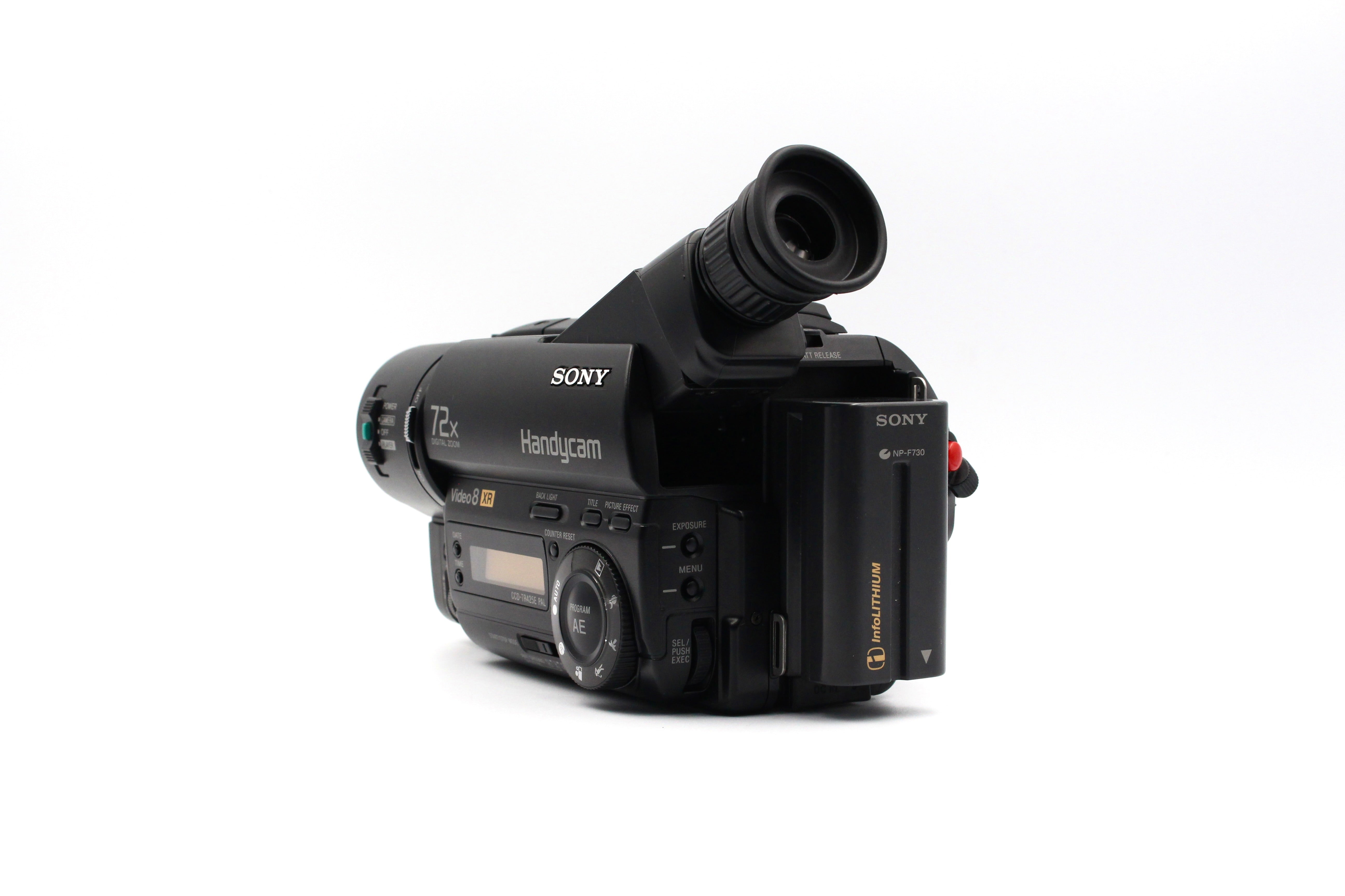 Sony CCD-TR425E Video8 XR Analog Tape Video Camcorder Camera