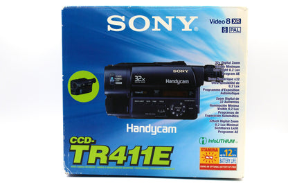 Sony CCD-TR411E Video8 XR Analog Video Camcorder Camera PAL