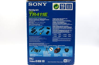 Sony CCD-TR411E Video8 XR Analog Video Camcorder Camera PAL