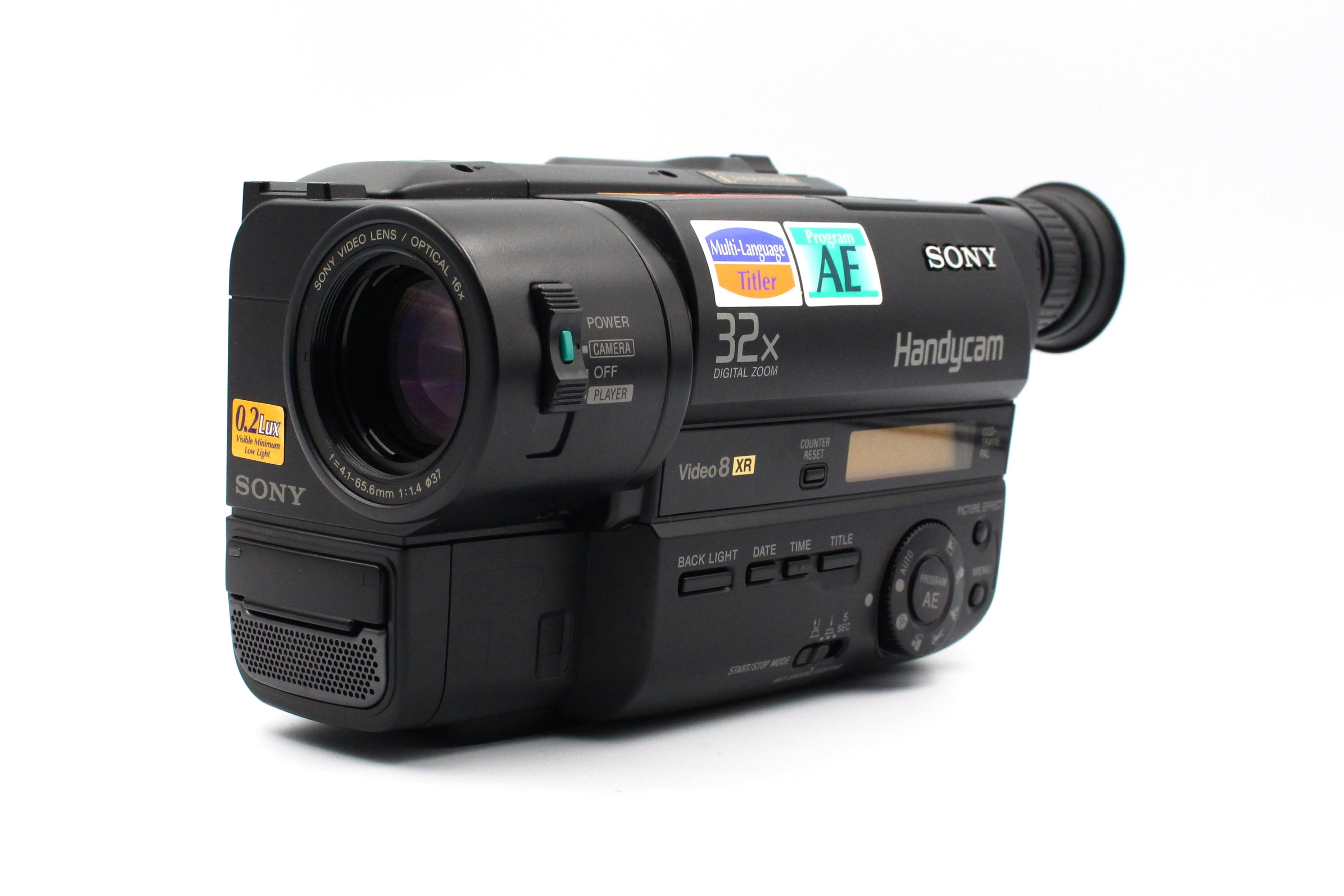 Sony CCD-TR411E Hi8 Video8 Analog Tape Video Camcorder Camera Handycam - Tested Bundle Excellent