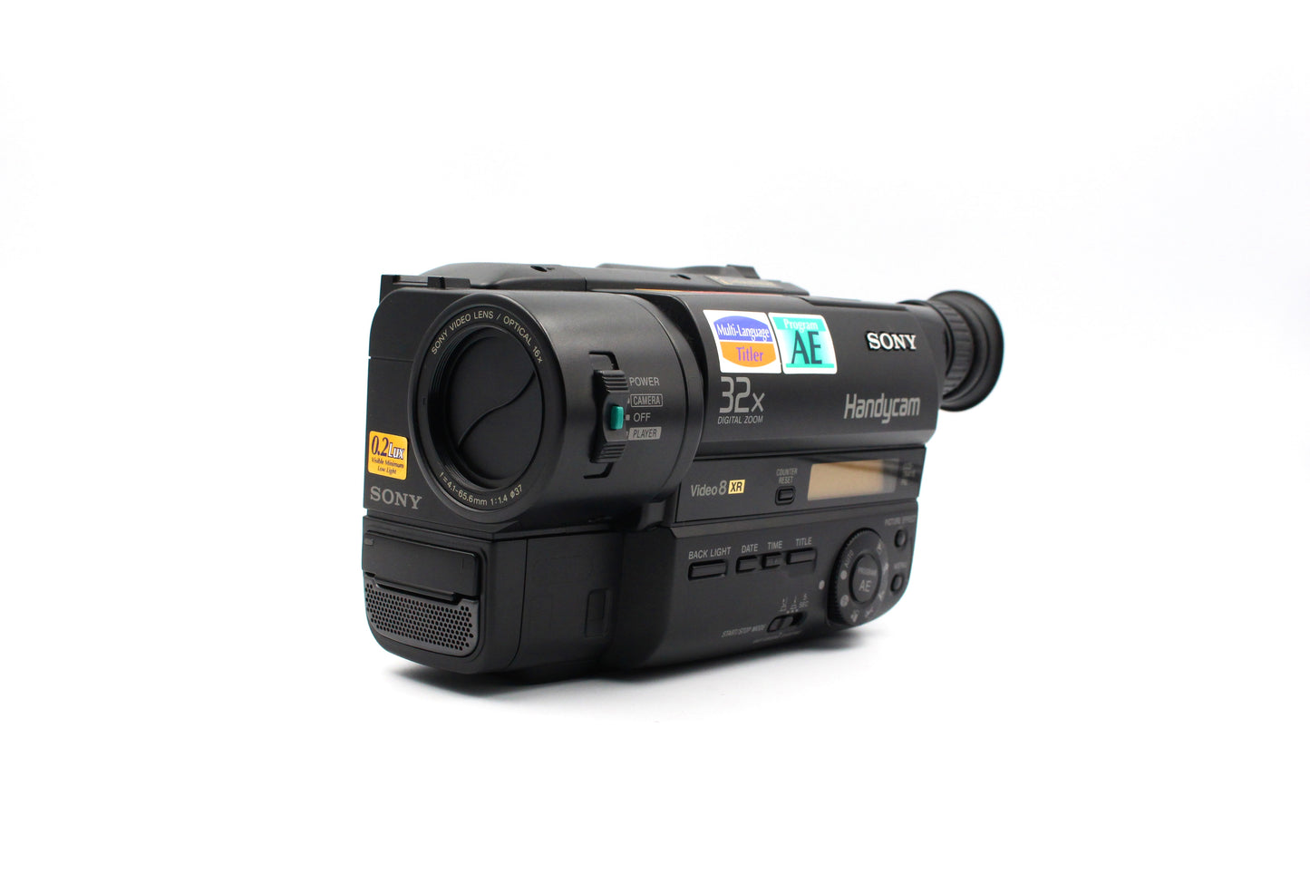 Sony CCD-TR411E Video8 XR Analog Video Camcorder Camera PAL