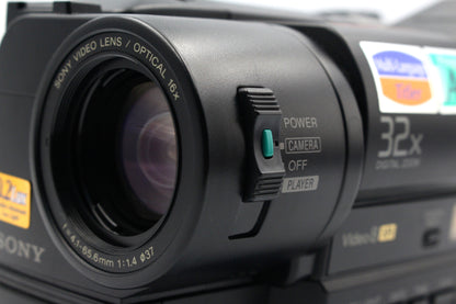 Sony CCD-TR411E Video8 XR Analog Video Camcorder Camera PAL