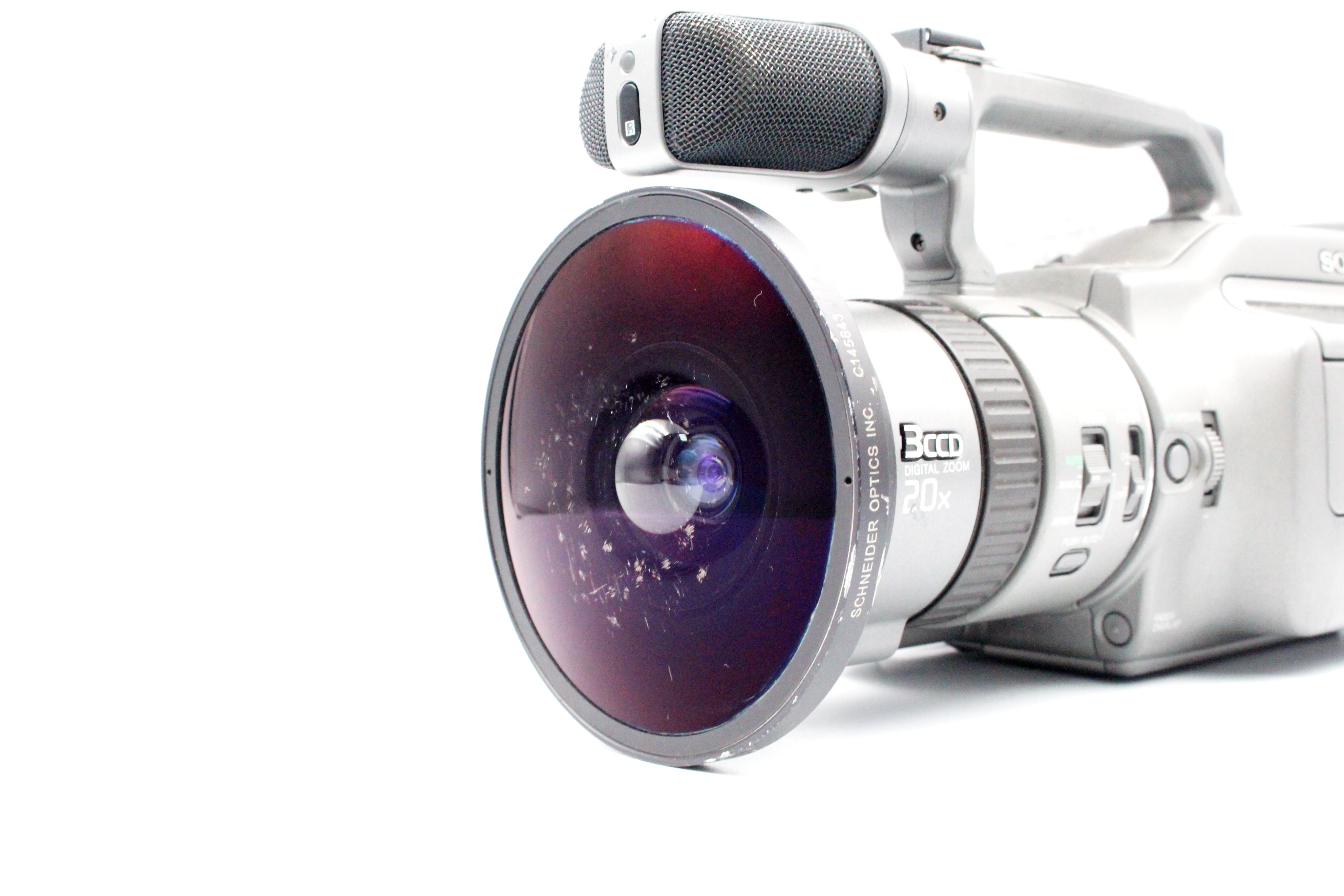 Century Optics MK1 0.3X Fisheye Lens Sony VX1000 Bayo Mount