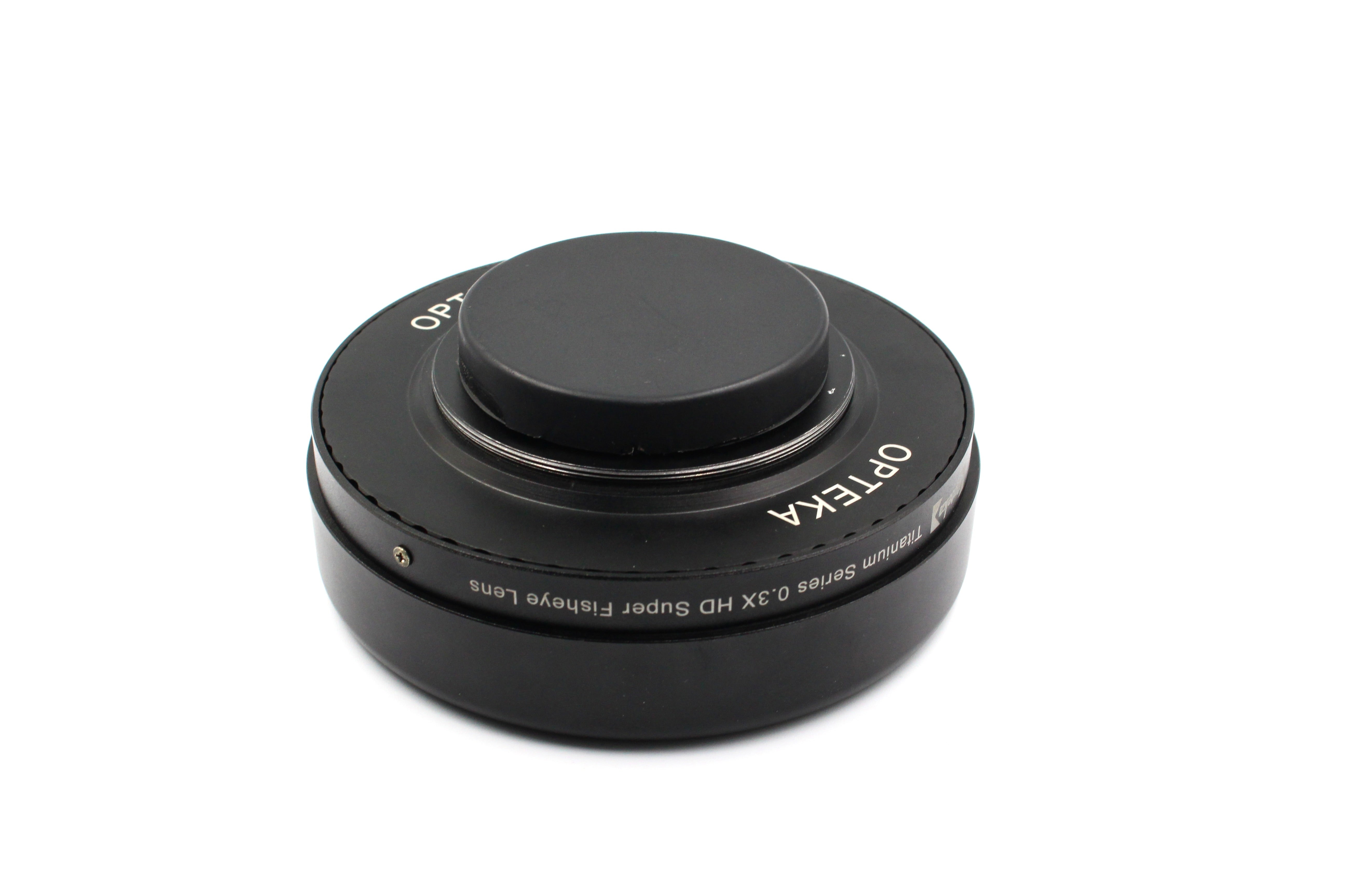 Opteka Titanium Series 0.3X HD Super Fisheye Lens 72mm Screw Mount Fisheye Lens
