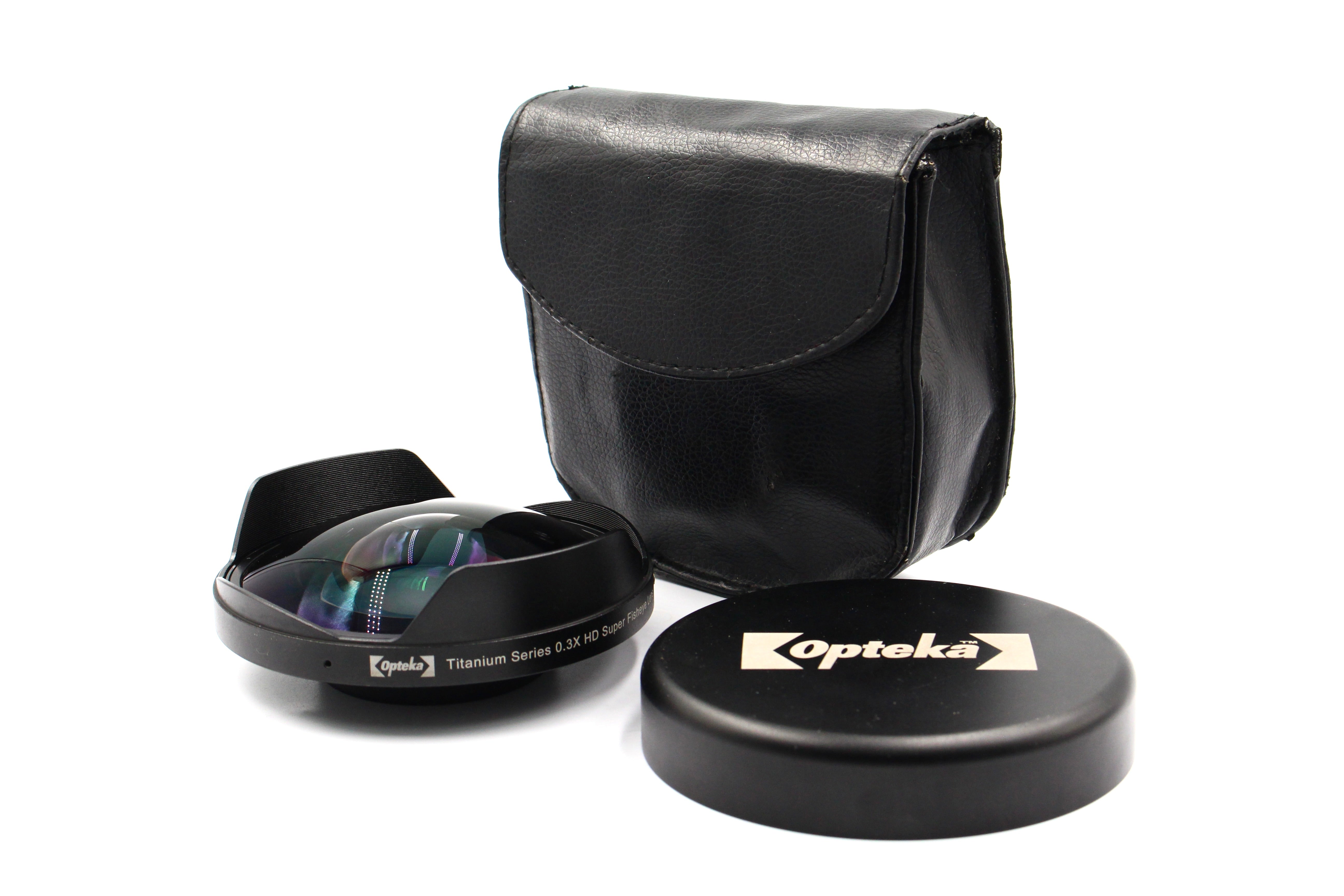 Opteka Titanium Series 0.3X HD Super Fisheye Lens 72mm Screw Mount Fisheye Lens