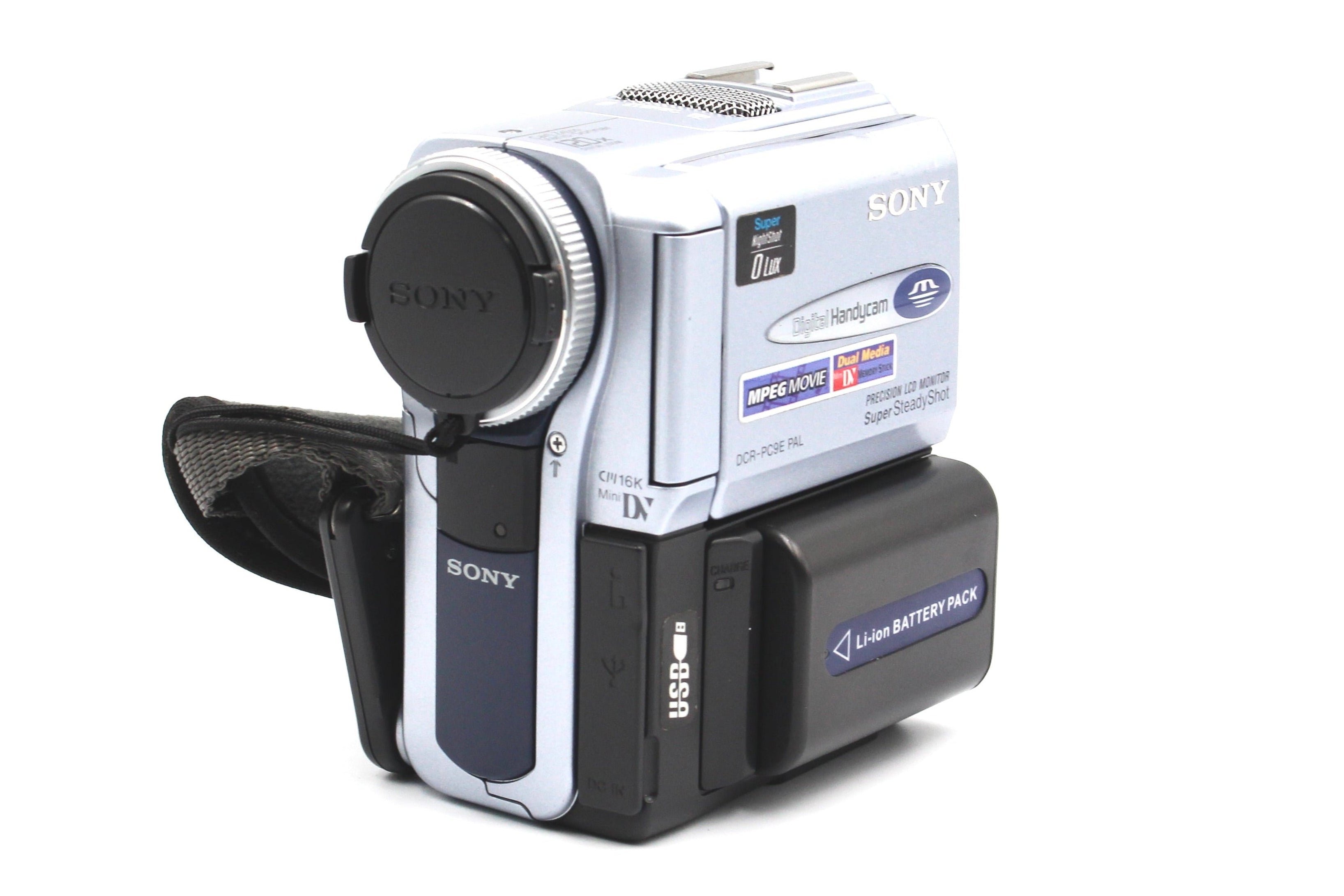 Sony DCR-PC9E MiniDV Tape Digital Video Camcorder Camera - Tested Bundle Excellent