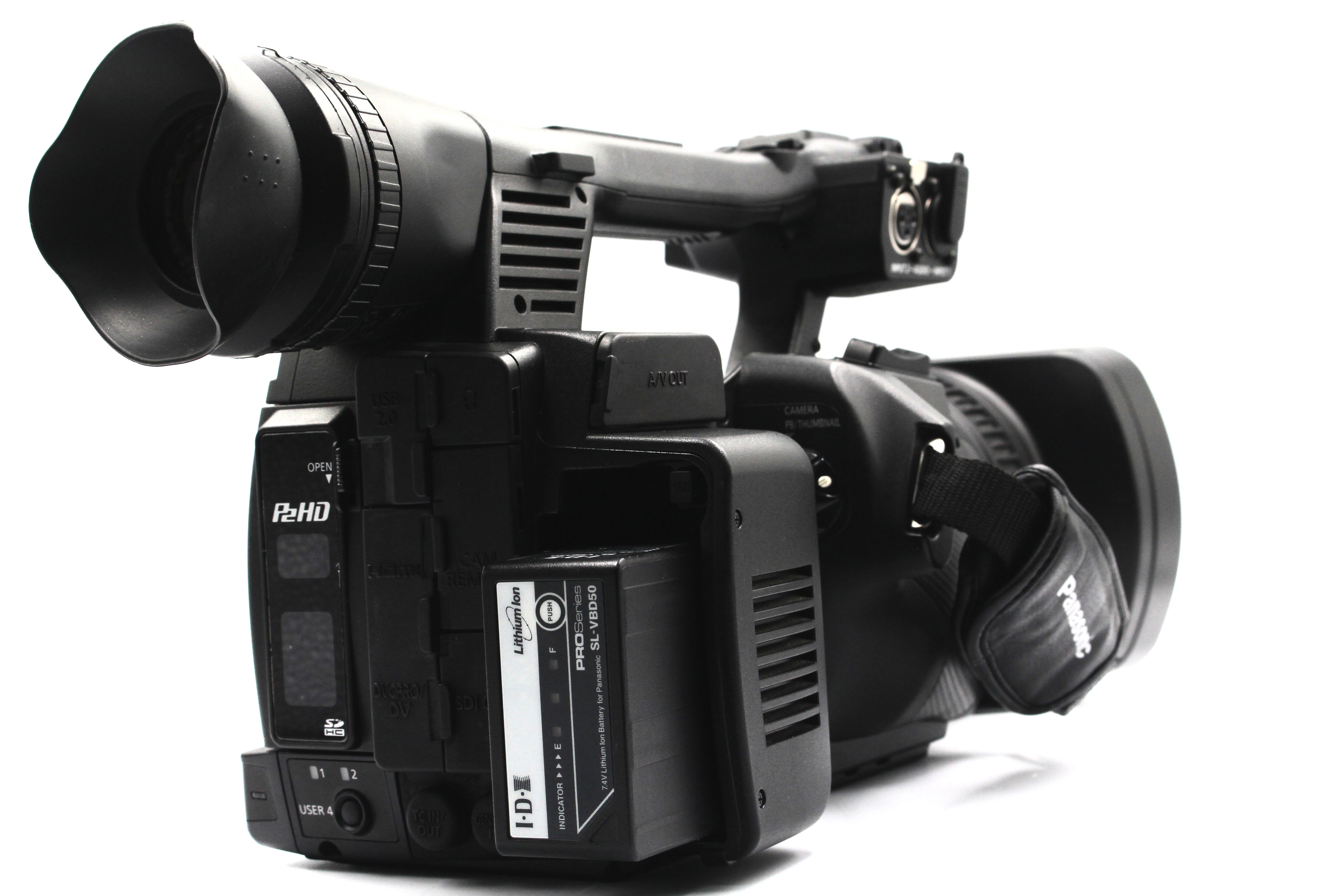 Panasonic AG-HPX250EJ P2 Digital Video Camcorder - Tested Bundle Excellent Mint