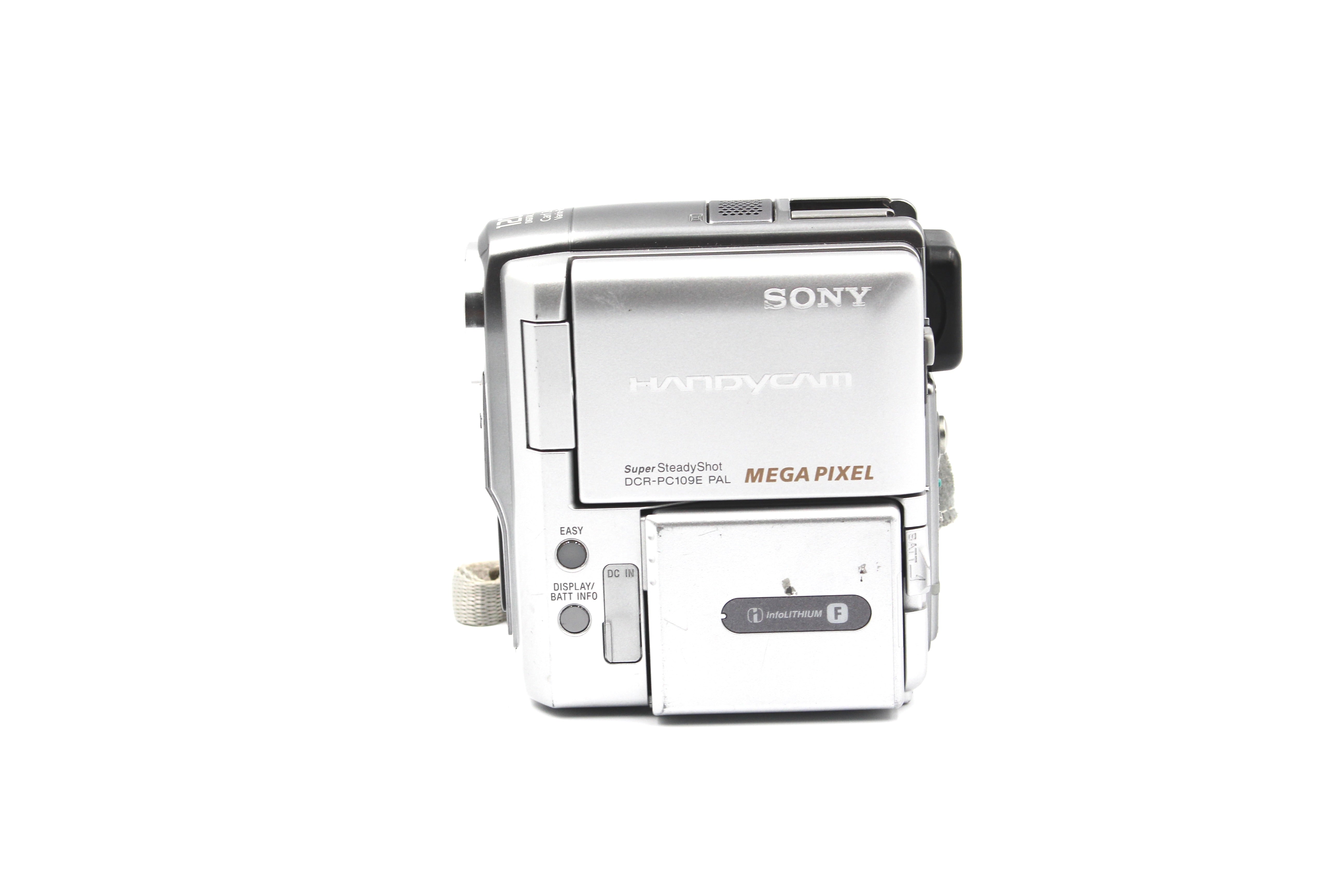 Sony DCR-PC109E MiniDV Handycam Digital Video Camcorder Camera - Tested Bundle Excellent