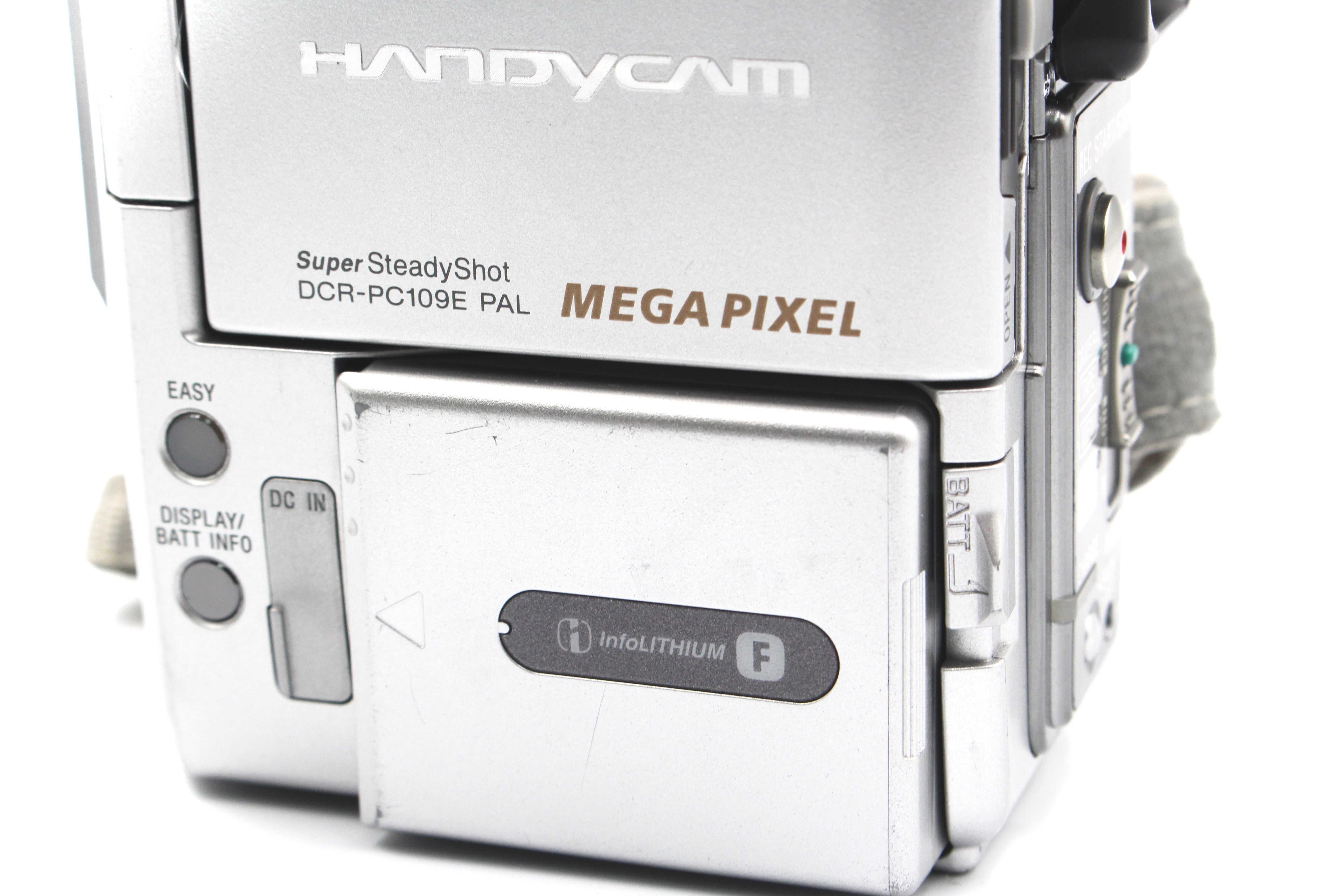 Sony DCR-PC109E MiniDV Handycam Digital Video Camcorder Camera - Tested Bundle Excellent
