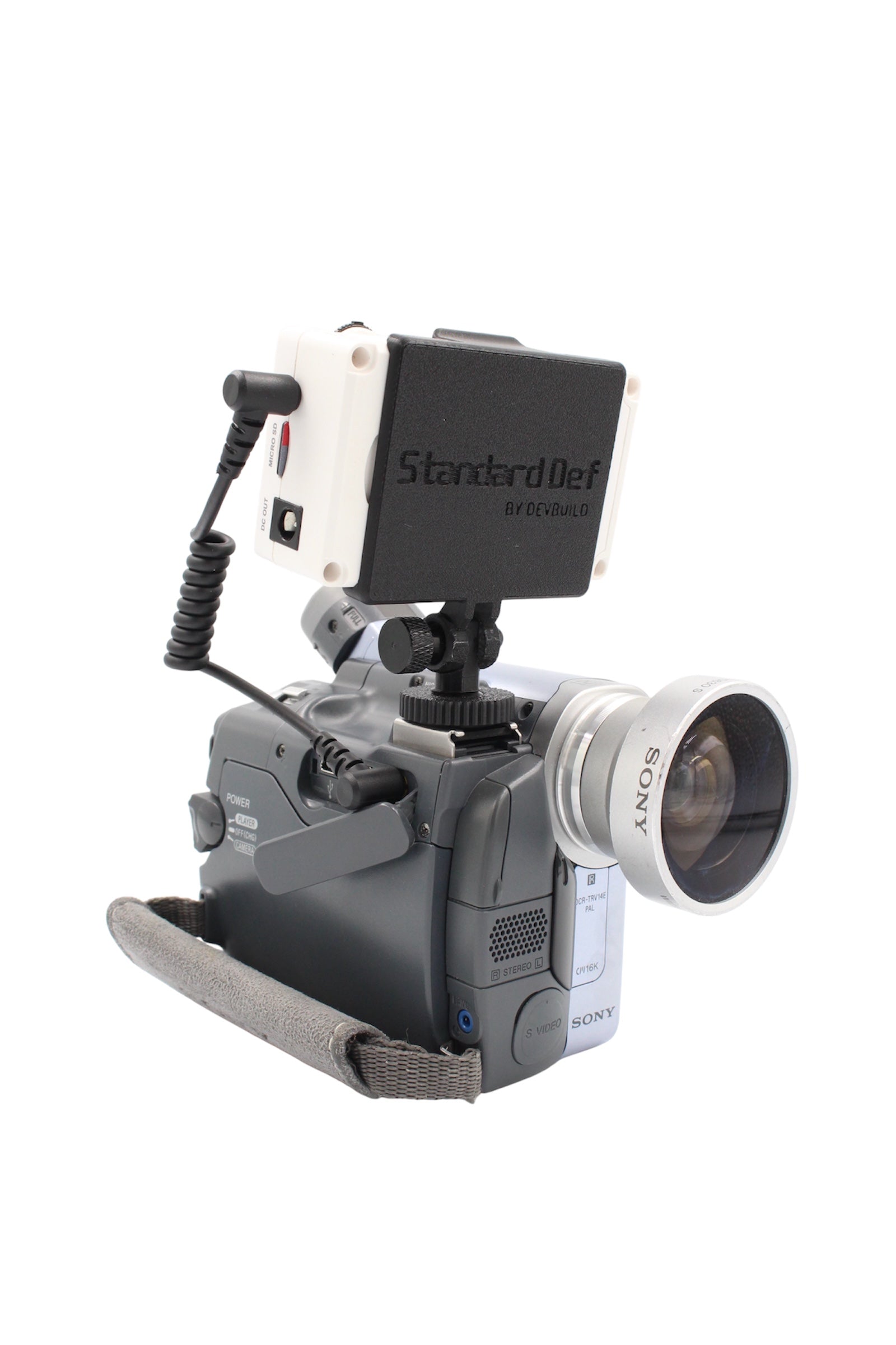 SDS X Devbuild 3D Printed Mount for Immersion RC Powerplay DVR