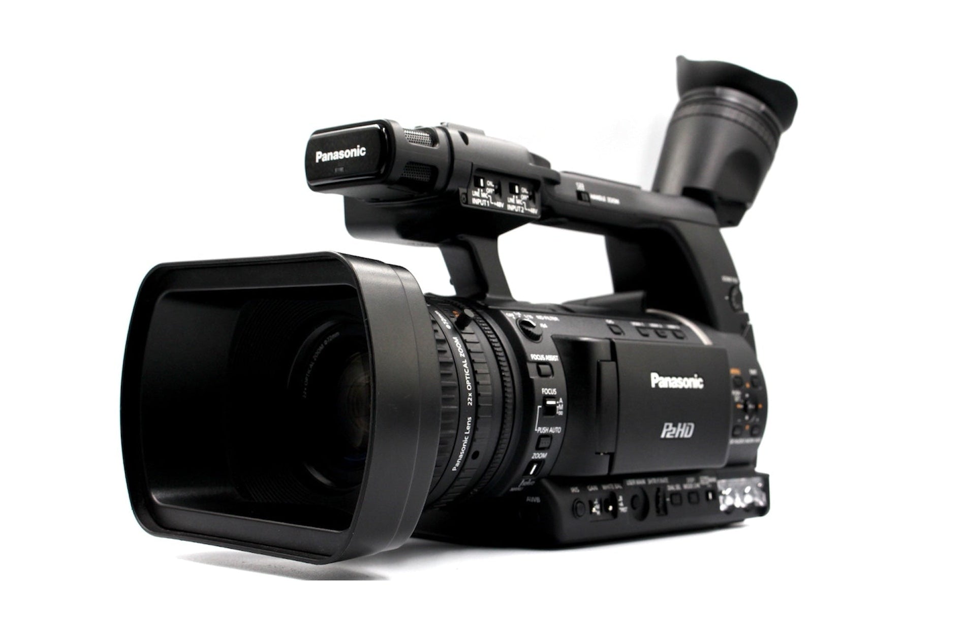 Panasonic AG-HPX250EJ P2 Digital Video Camcorder - Tested Bundle Excellent