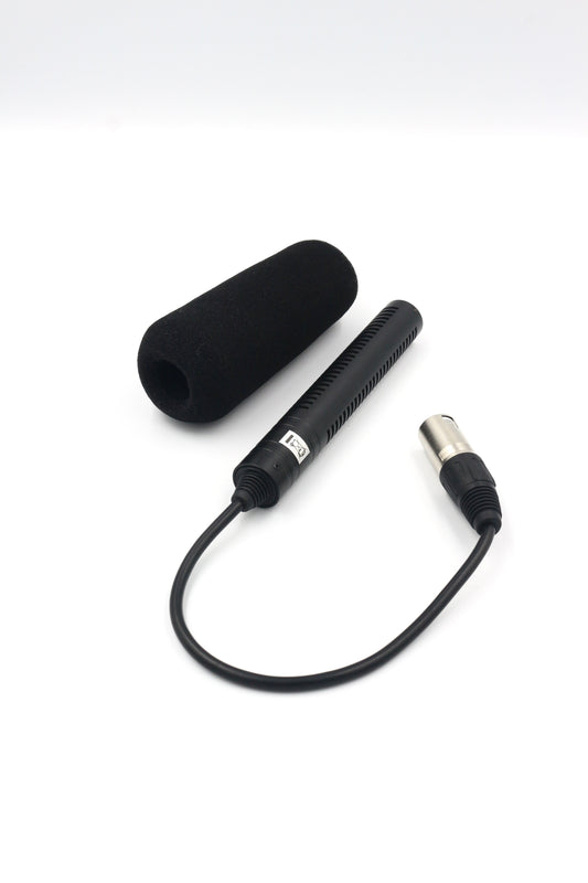 XLR Shotgun Microphone Condenser With Wind Guard - Third Party