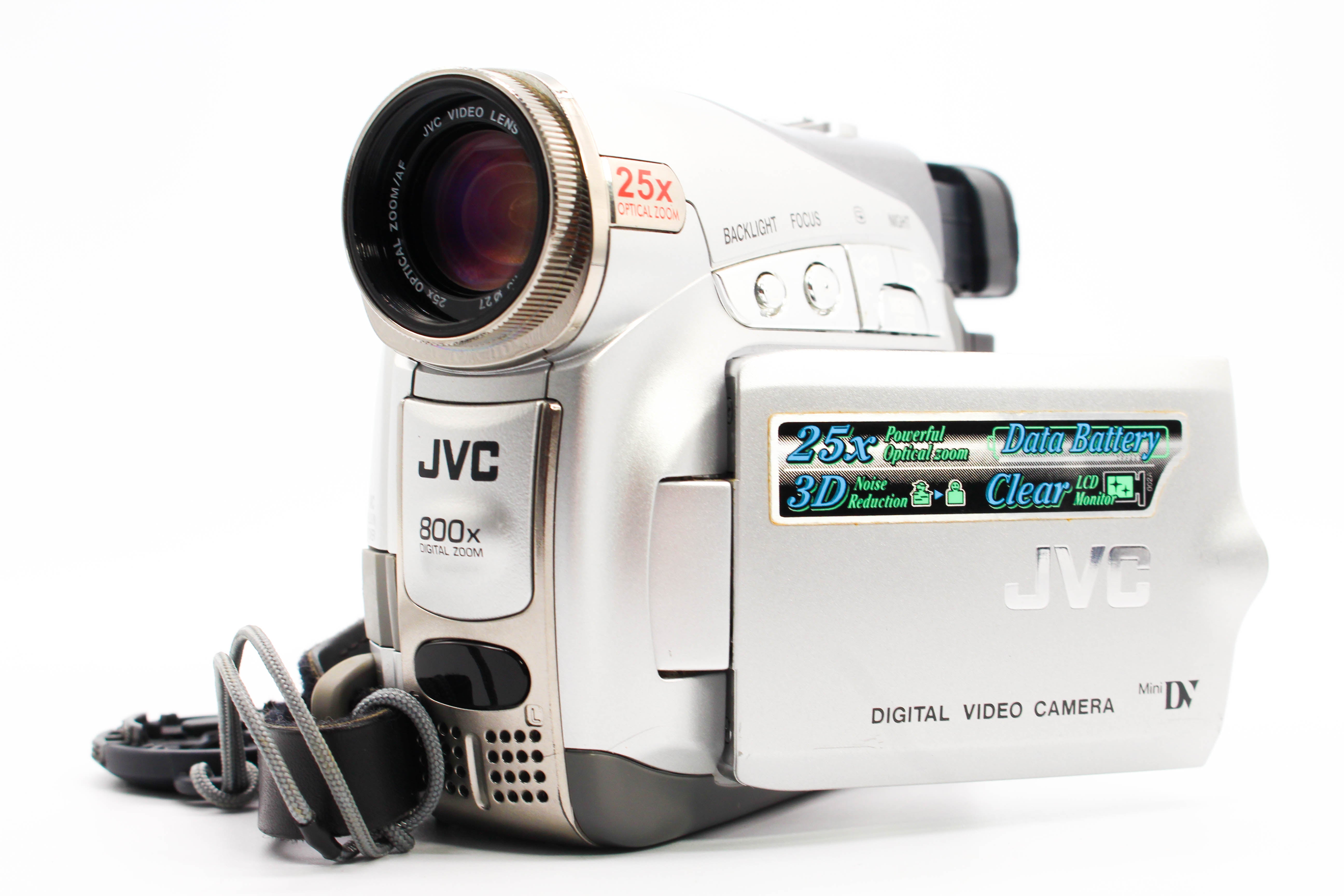 JVC GR-D240EK MiniDV Digital Video Handycam Camcorder Camera - Tested Bundle Excellent
