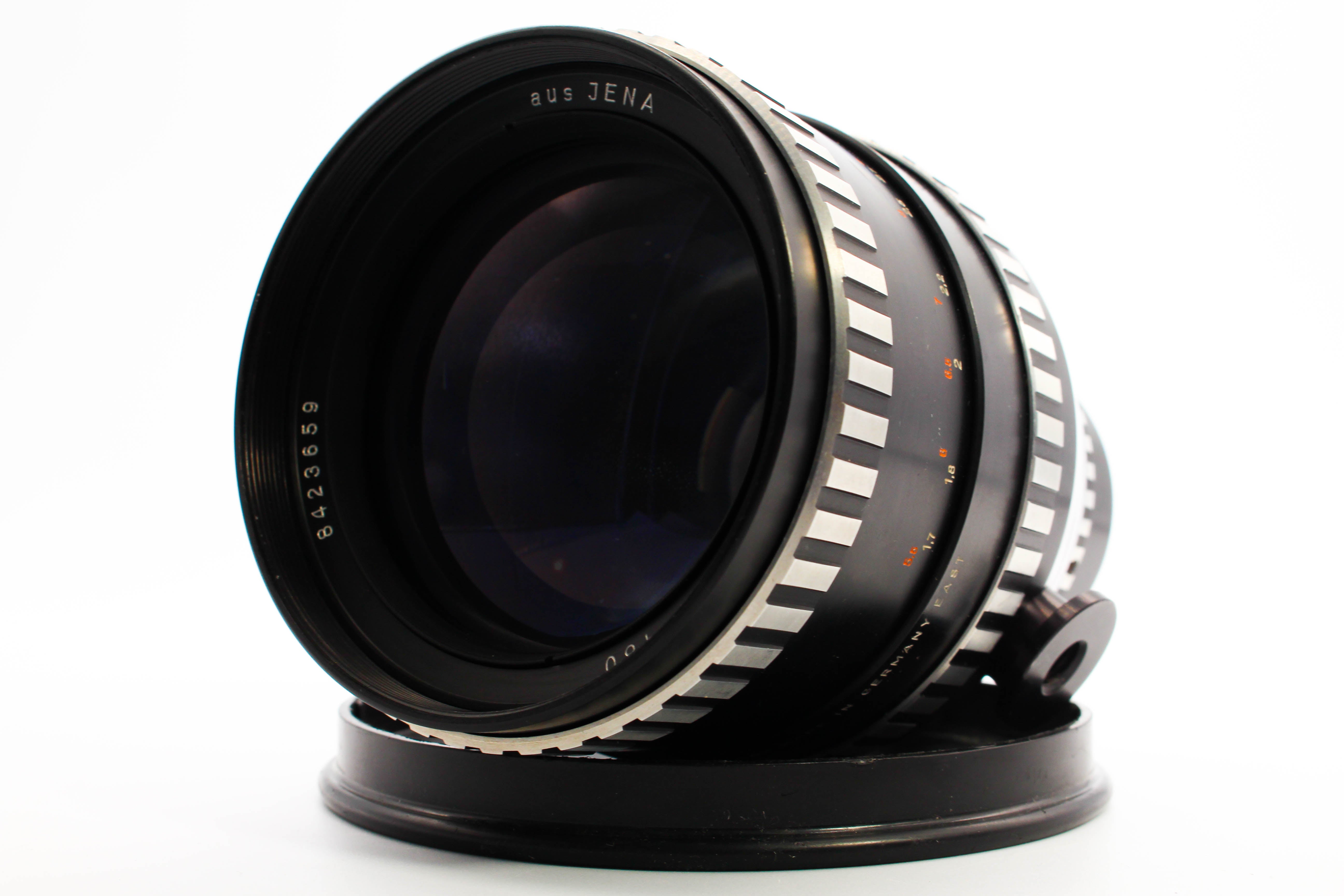 Carl Zeiss Jena 180mm f/2.8 Praktica Mount Telephoto Lens For Vintage Film SLR Cameras - Tested Bundle Excellent