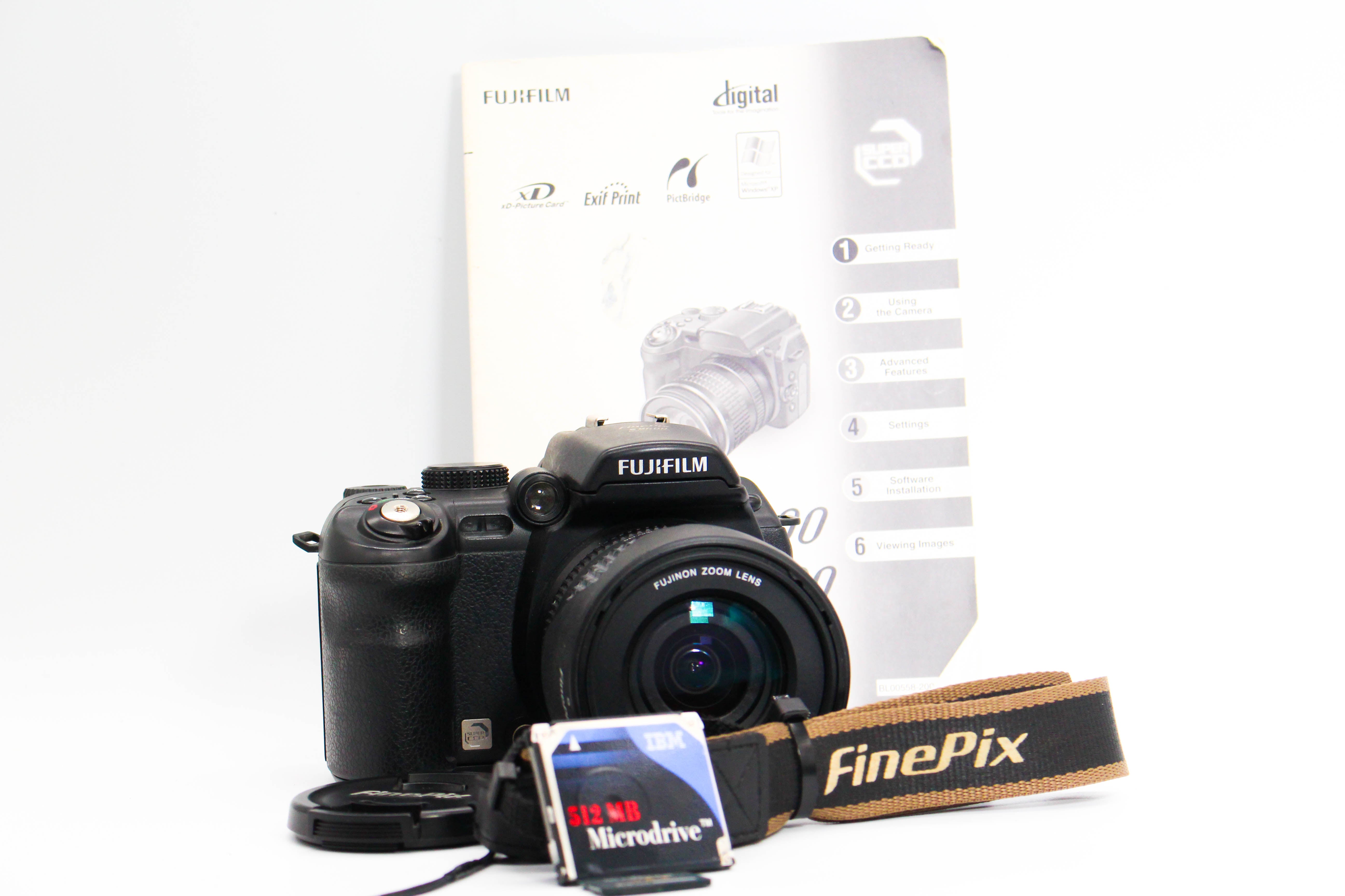 FujiFilm FinePix S9600 CF Card xD Picture Card Digital Retro Photo Video Camera Digicam - Tested Bundle Excellent
