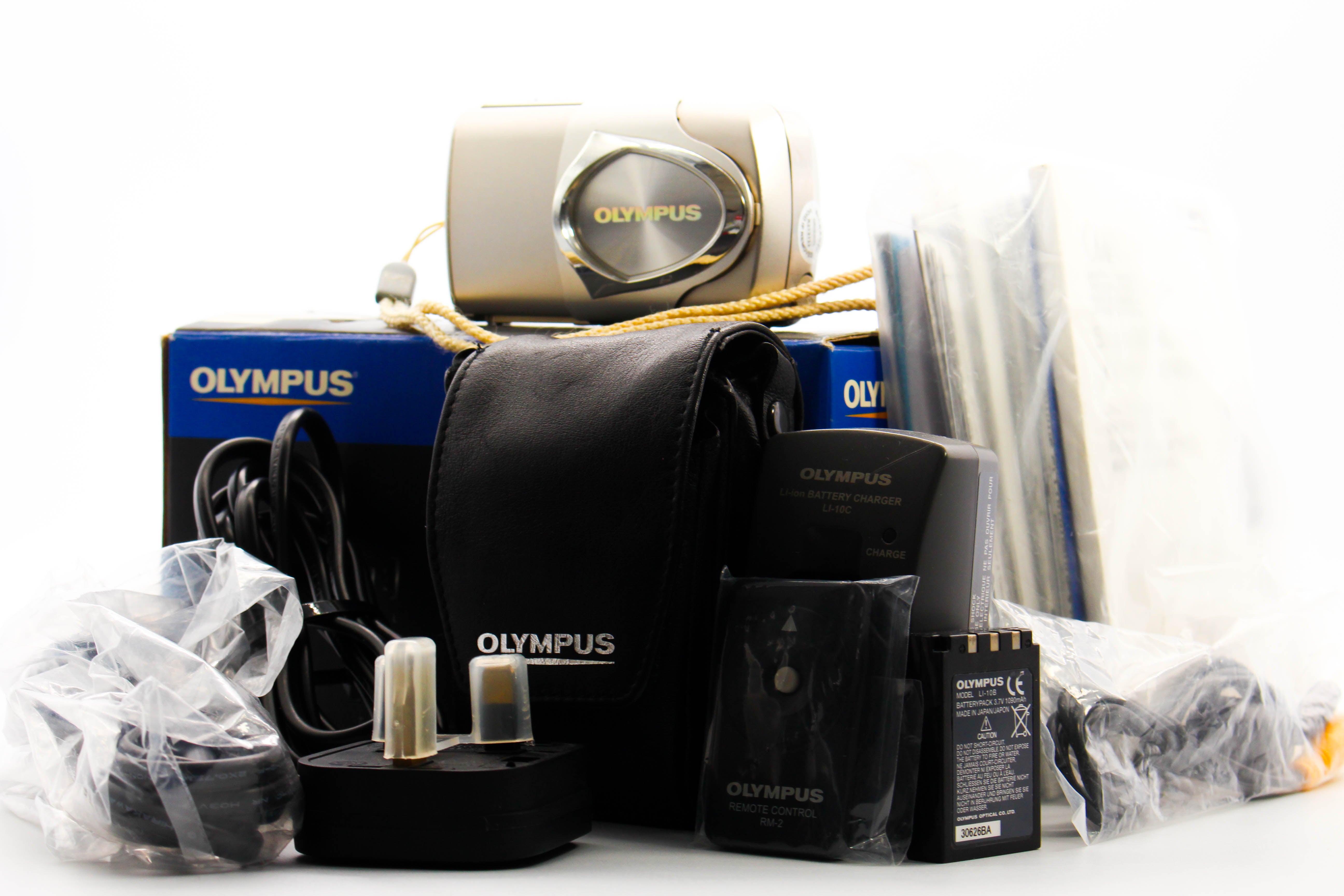 Olympus µ Mju 300 xD Picture Card Retro Digital Photo Camera Digicam - Tested Bundle Excellent