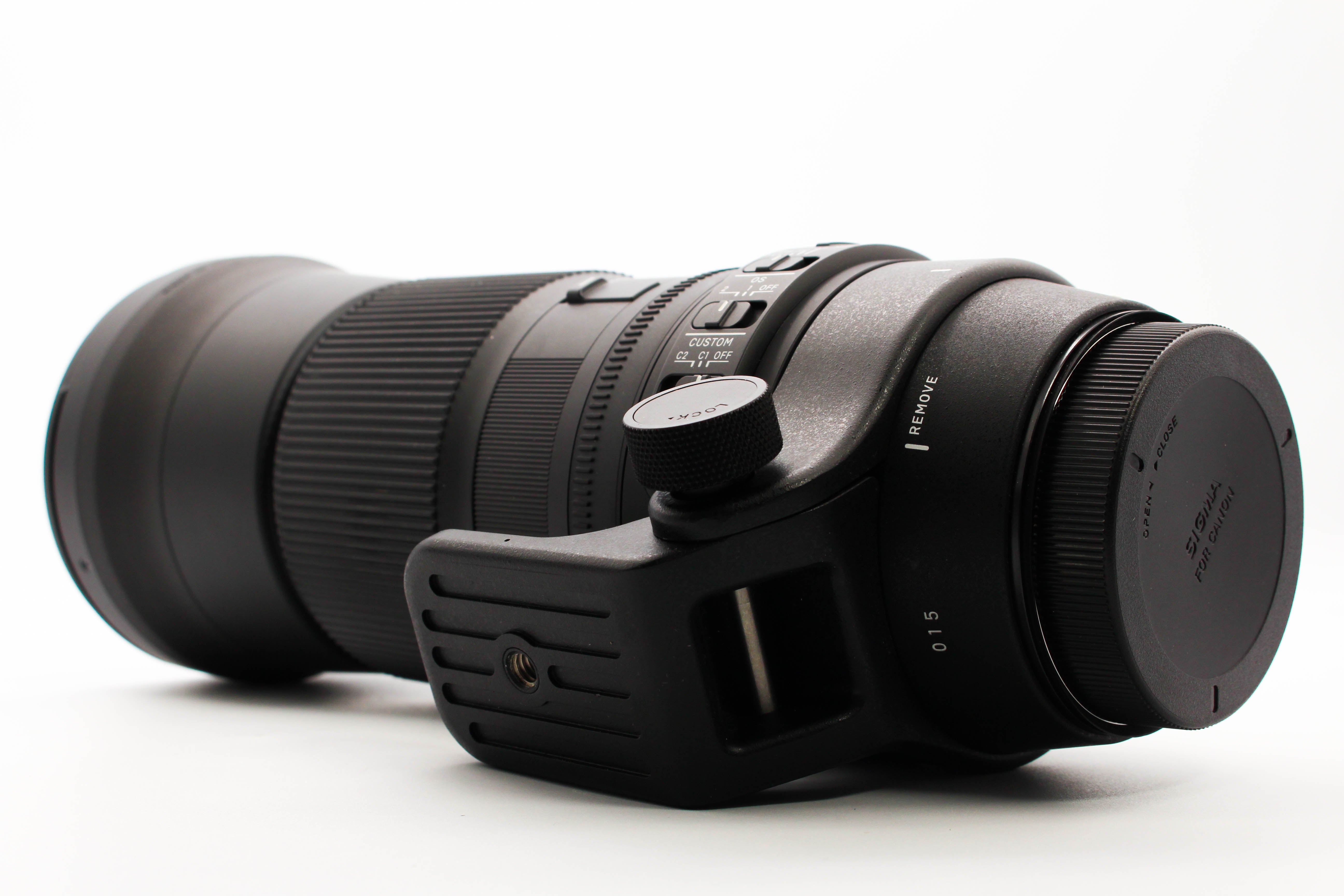 Sigma 150-600mm f/5-6.3 DG OS HSM Canon EF Mount Autofocus Telephoto Zoom Lens 95mm Filter Size - Tested Bundle Excellent