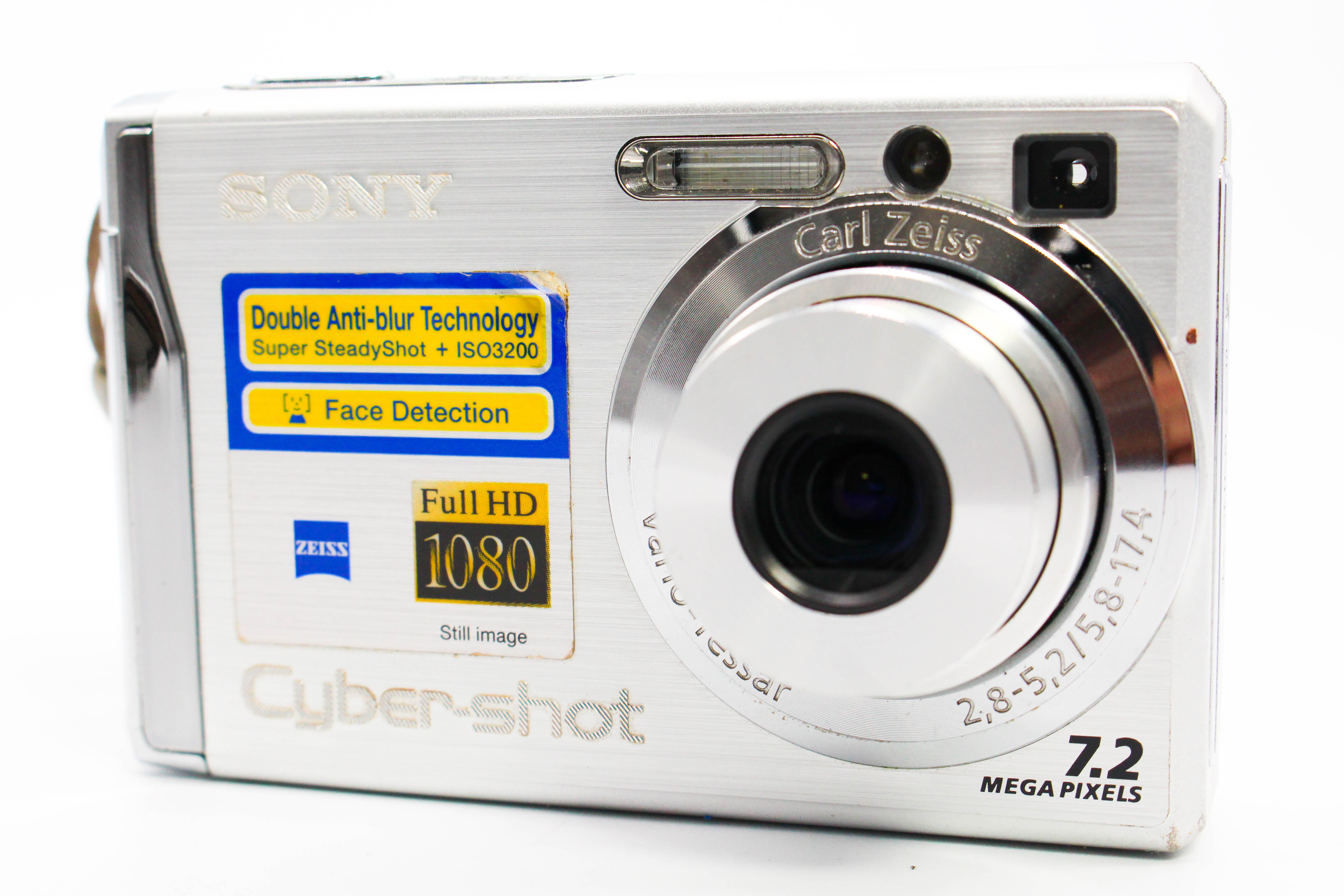 Sony Cybershot DSC-W80 Retro Compact Digital Photo Video Camera Digicam - Tested Bundle Excellent